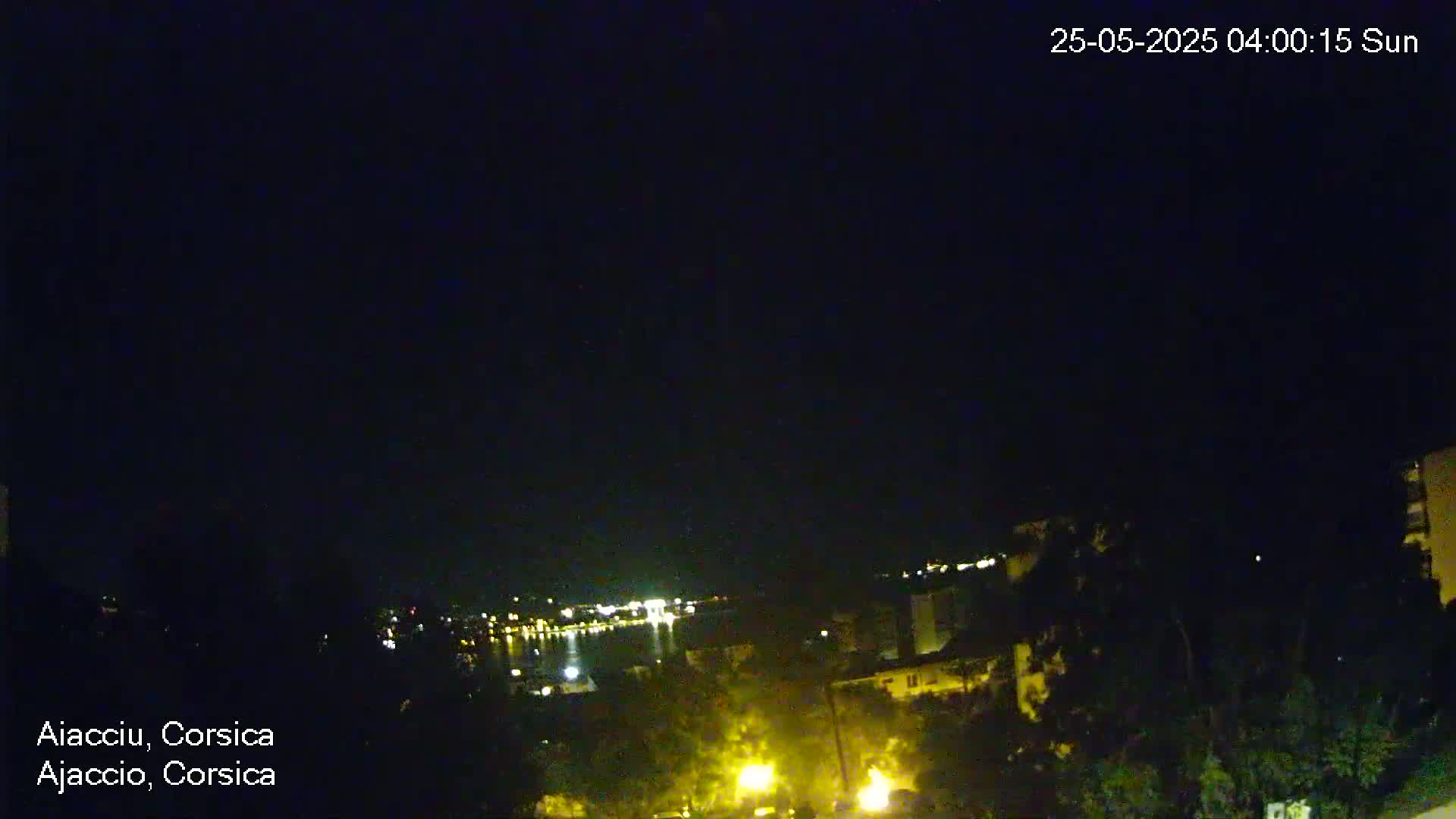 Corsica, Ajaccio City Skyline Live Cam - Ajaccio, Corse-du-Sud, Corse , France