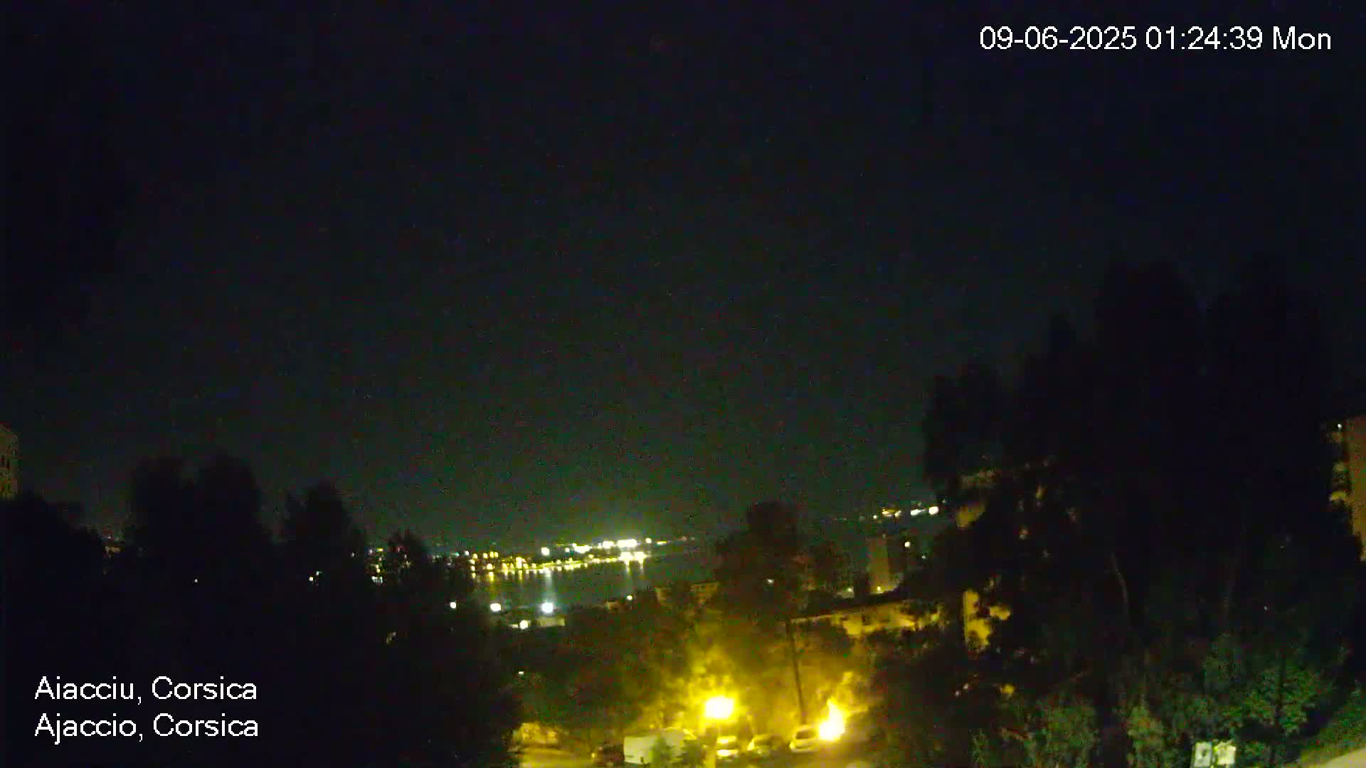Corsica, Ajaccio City Skyline Live Cam - Ajaccio, Corse-du-Sud, Corse , France