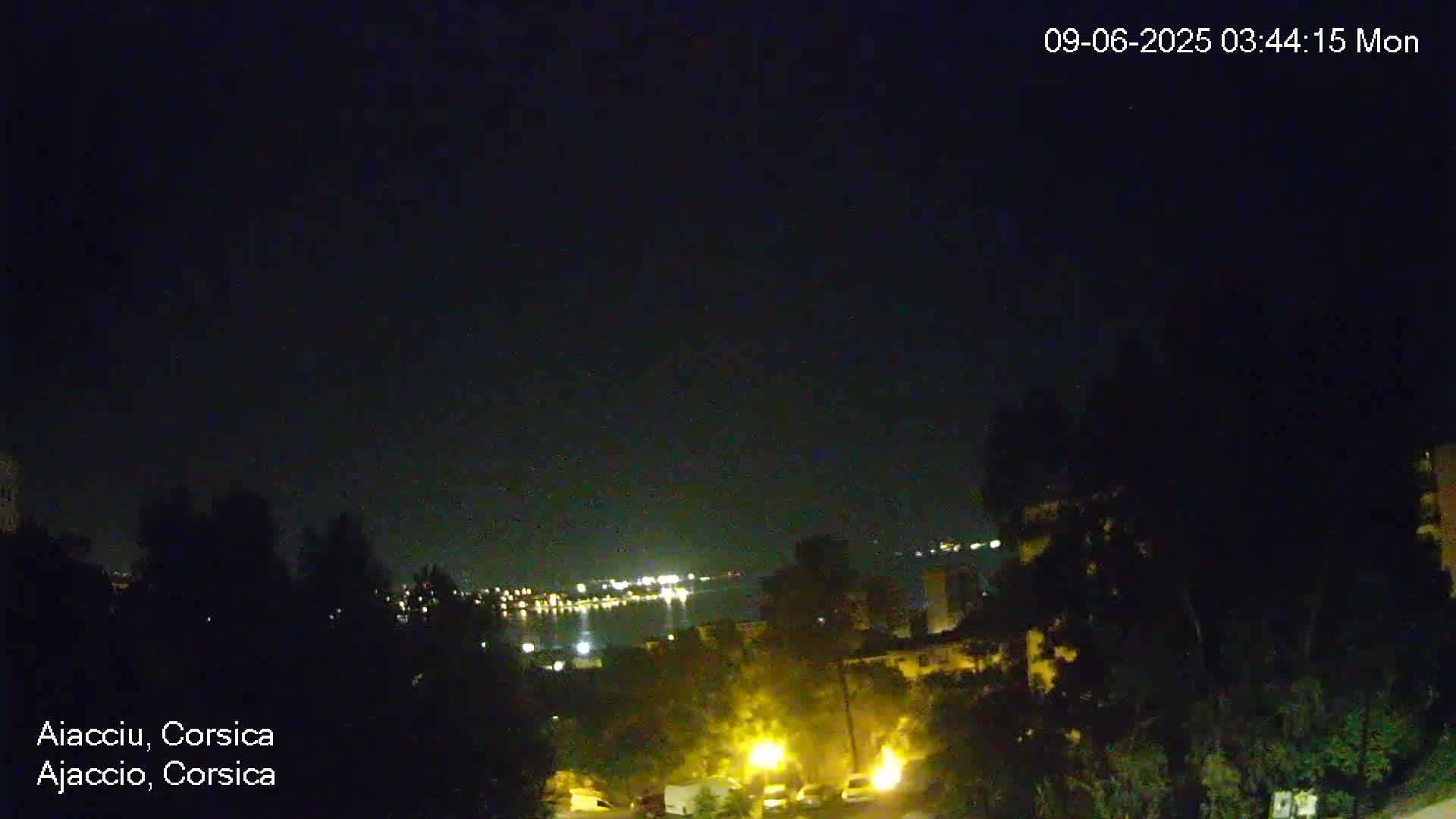 Corsica, Ajaccio City Skyline Live Cam - Ajaccio, Corse-du-Sud, Corse , France