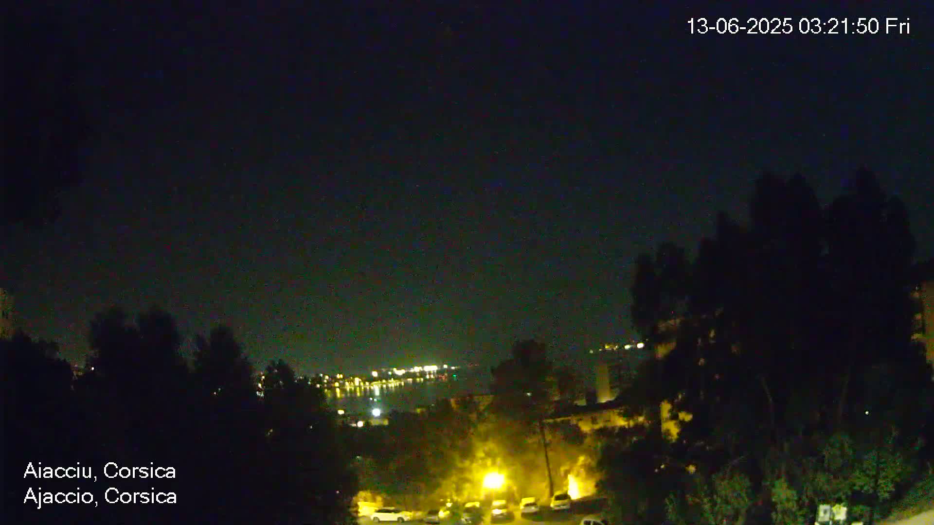 Corsica, Ajaccio City Skyline Live Cam - Ajaccio, Corse-du-Sud, Corse , France