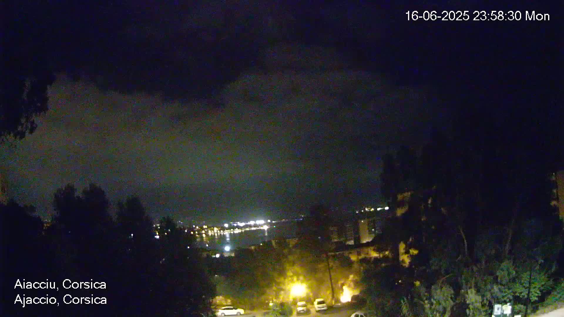 Corsica, Ajaccio City Skyline Live Cam - Ajaccio, Corse-du-Sud, Corse , France