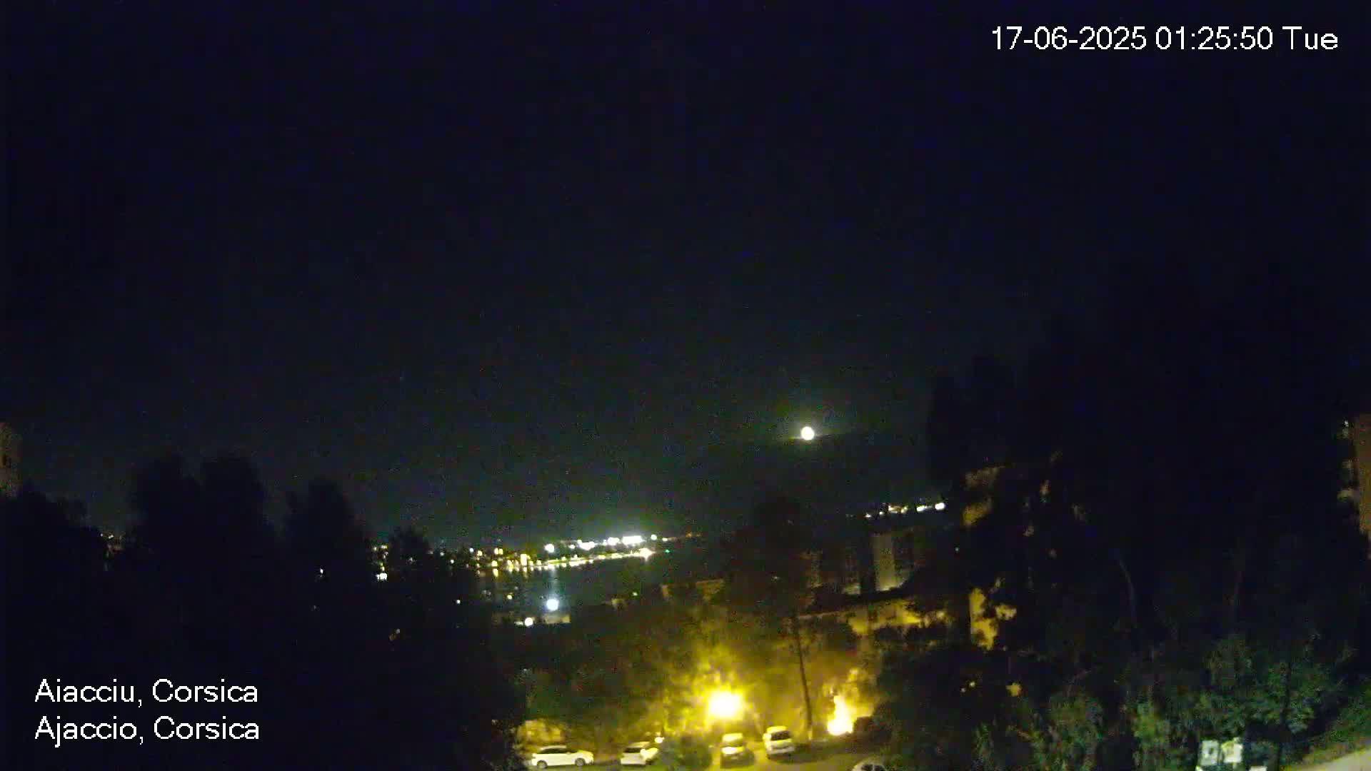 Corsica, Ajaccio City Skyline Live Cam - Ajaccio, Corse-du-Sud, Corse , France