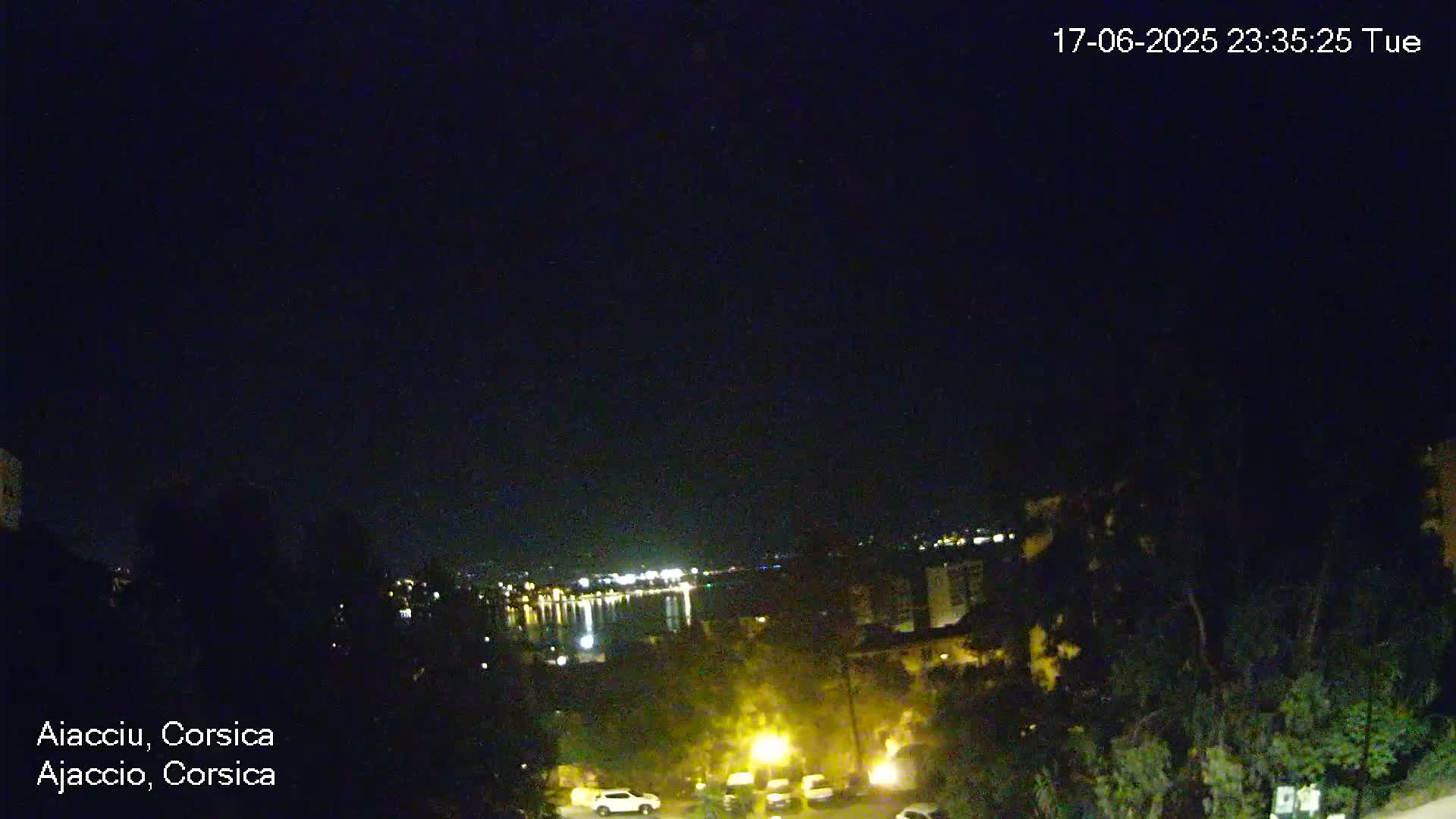 Corsica, Ajaccio City Skyline Live Cam - Ajaccio, Corse-du-Sud, Corse , France