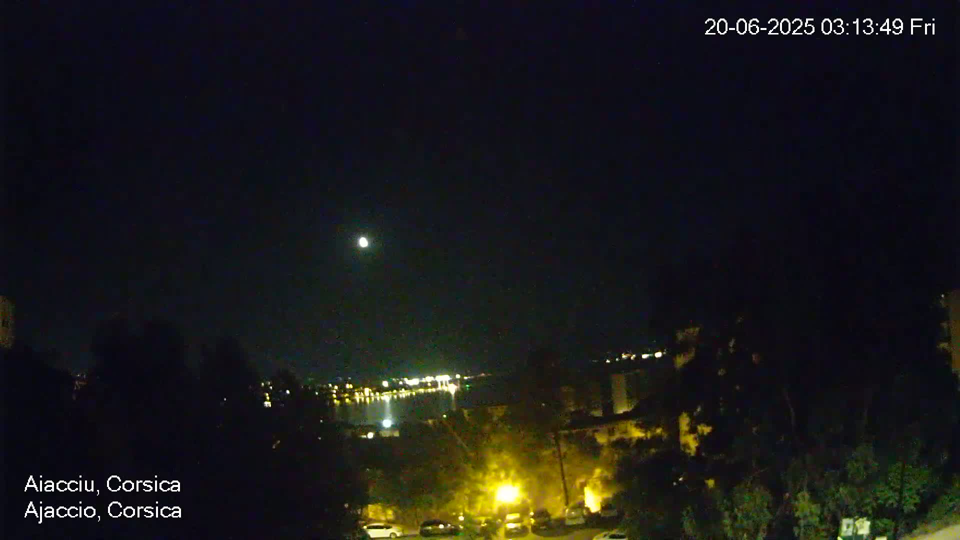 Corsica, Ajaccio City Skyline Live Cam - Ajaccio, Corse-du-Sud, Corse , France