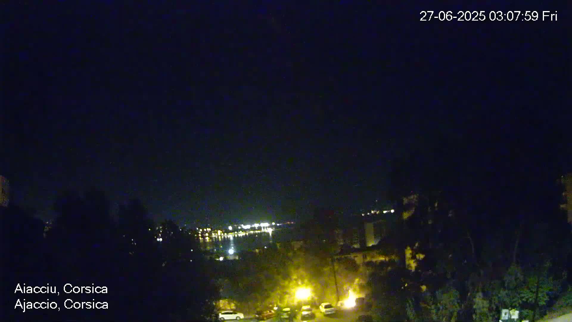 Corsica, Ajaccio City Skyline Live Cam - Ajaccio, Corse-du-Sud, Corse , France