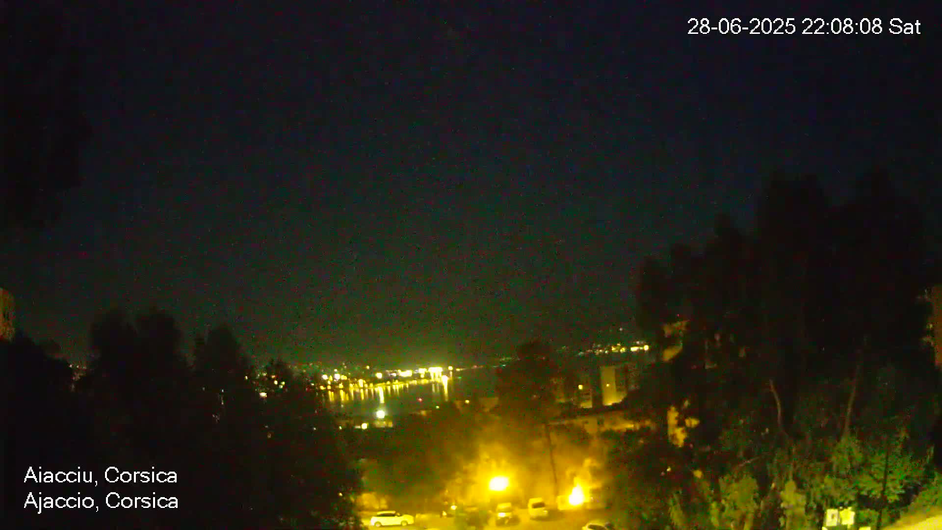Corsica, Ajaccio City Skyline Live Cam - Ajaccio, Corse-du-Sud, Corse , France