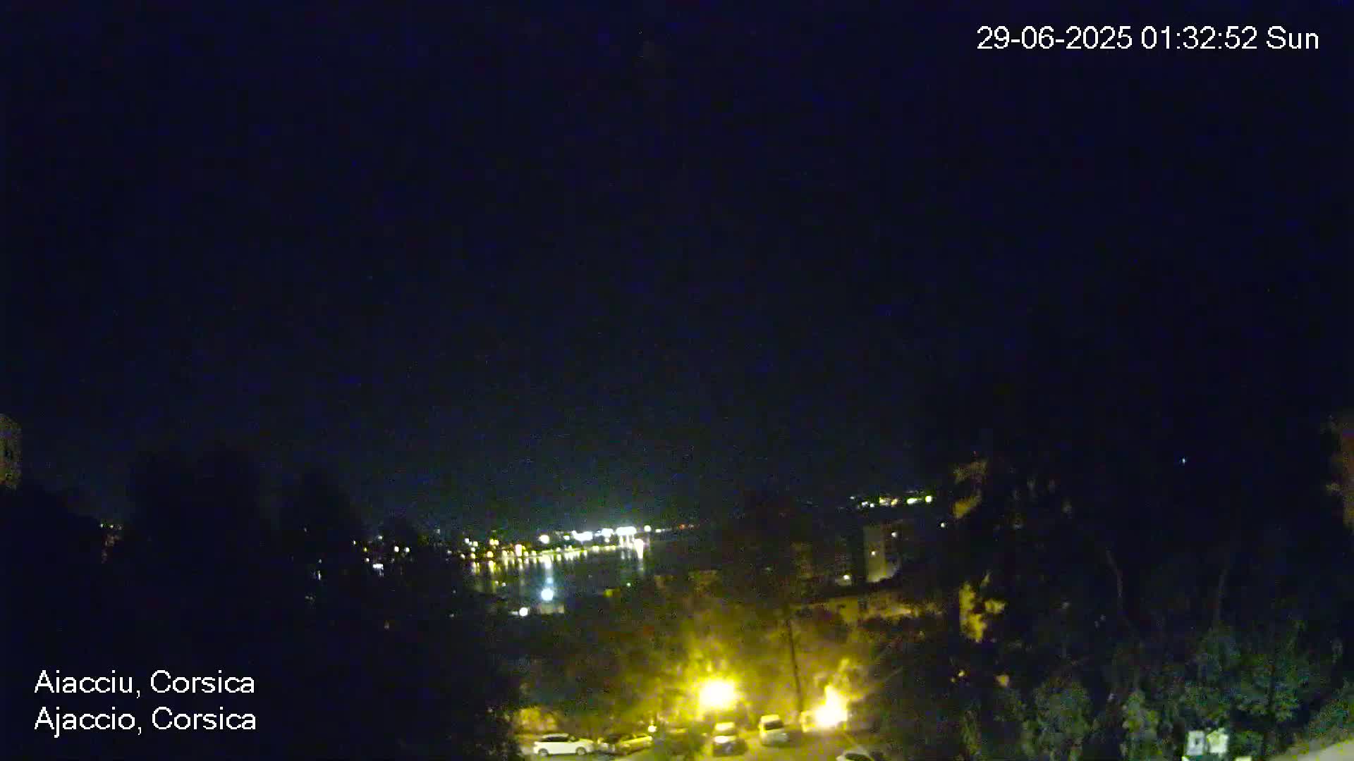 Corsica, Ajaccio City Skyline Live Cam - Ajaccio, Corse-du-Sud, Corse , France