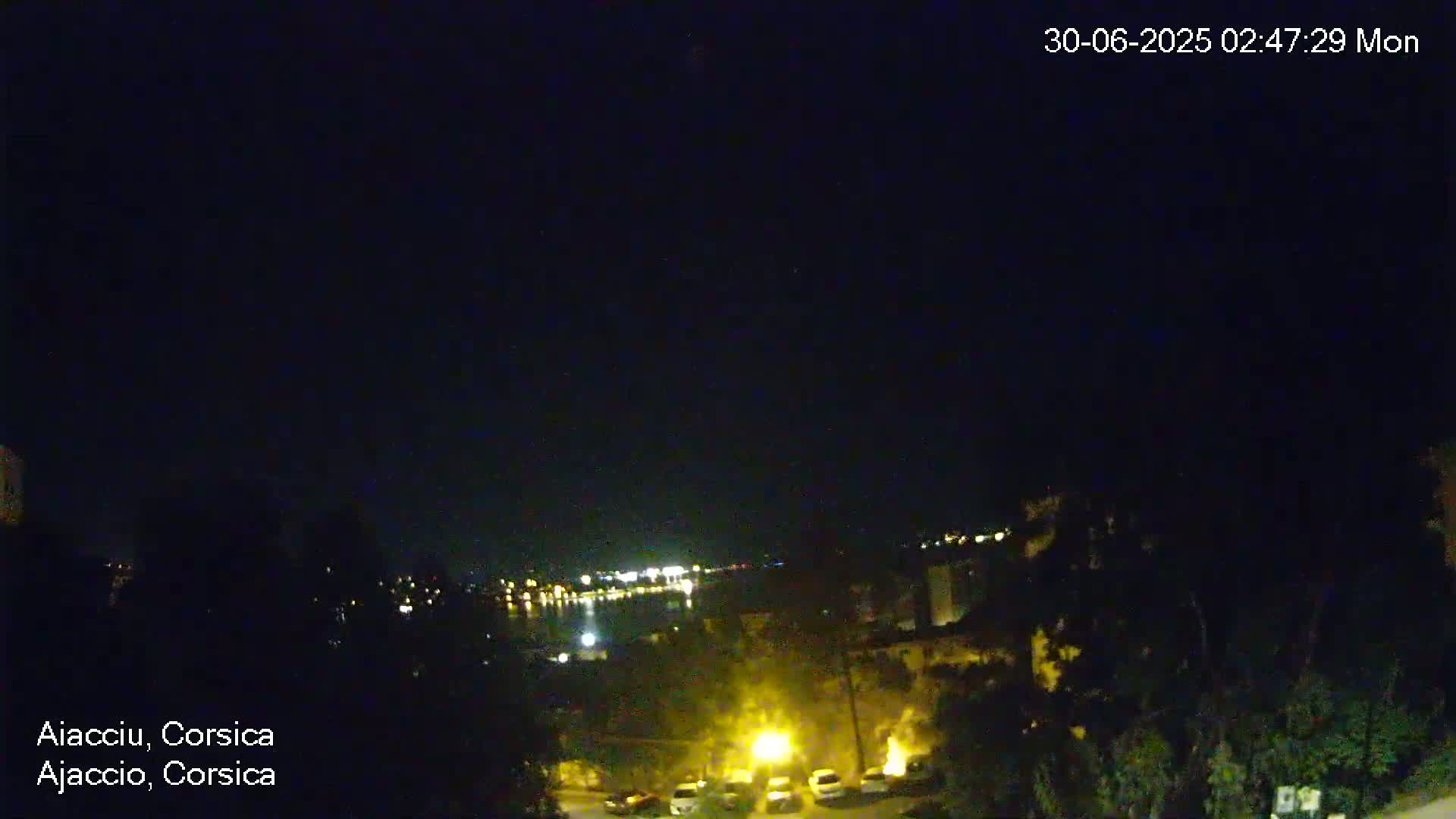 Corsica, Ajaccio City Skyline Live Cam - Ajaccio, Corse-du-Sud, Corse , France
