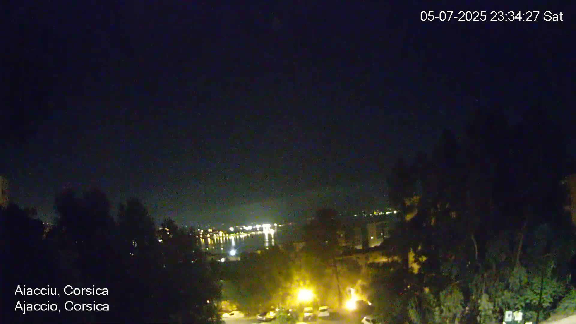Corsica, Ajaccio City Skyline Live Cam - Ajaccio, Corse-du-Sud, Corse , France