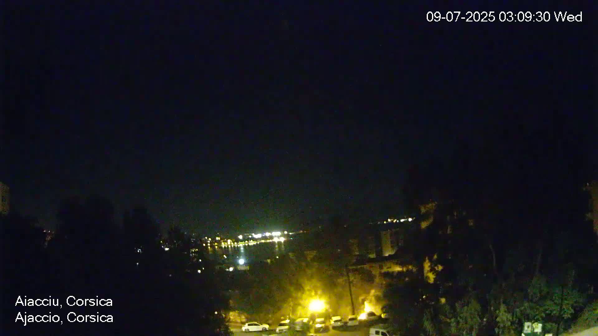 Corsica, Ajaccio City Skyline Live Cam - Ajaccio, Corse-du-Sud, Corse , France