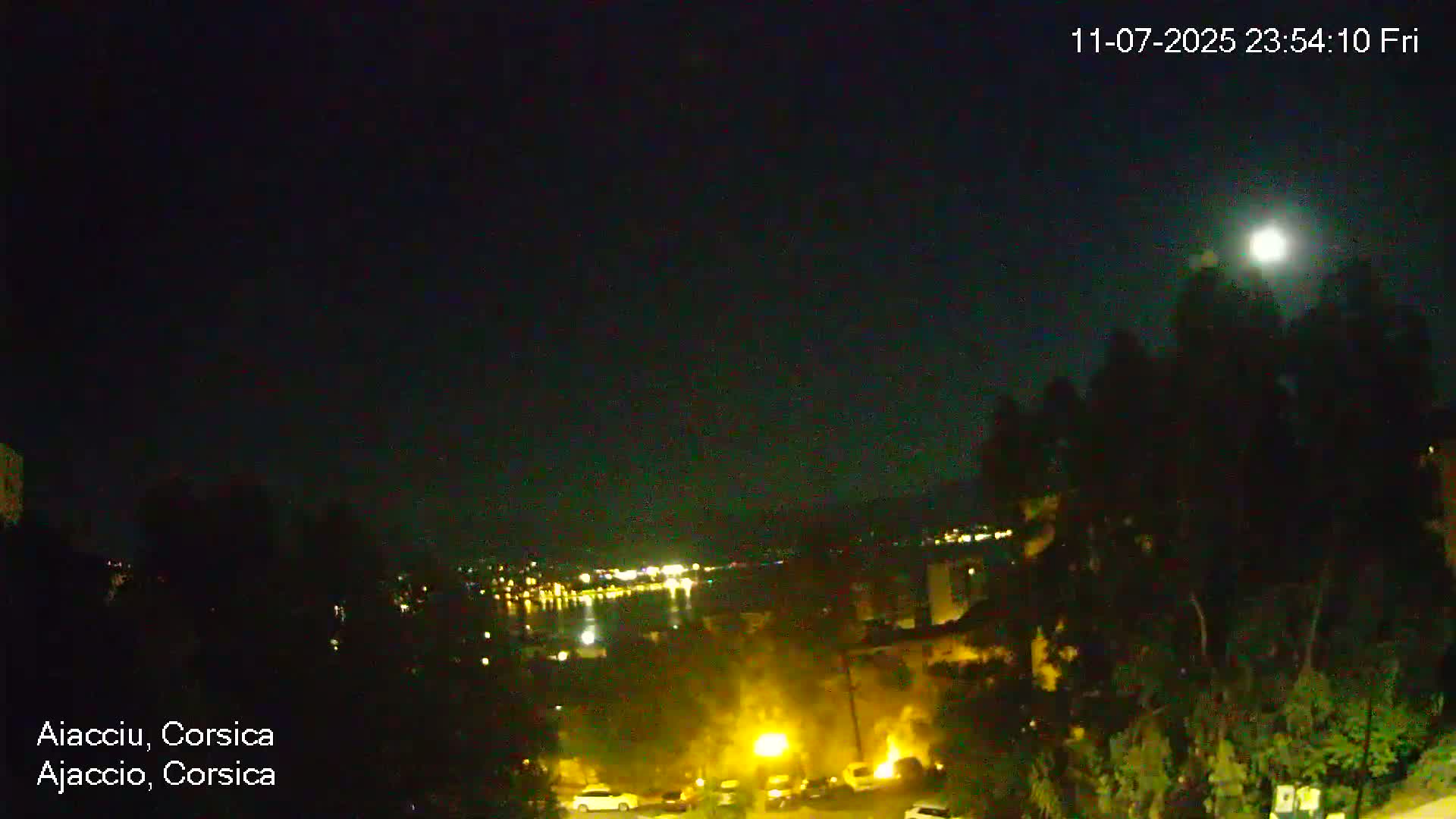 Corsica, Ajaccio City Skyline Live Cam - Ajaccio, Corse-du-Sud, Corse , France