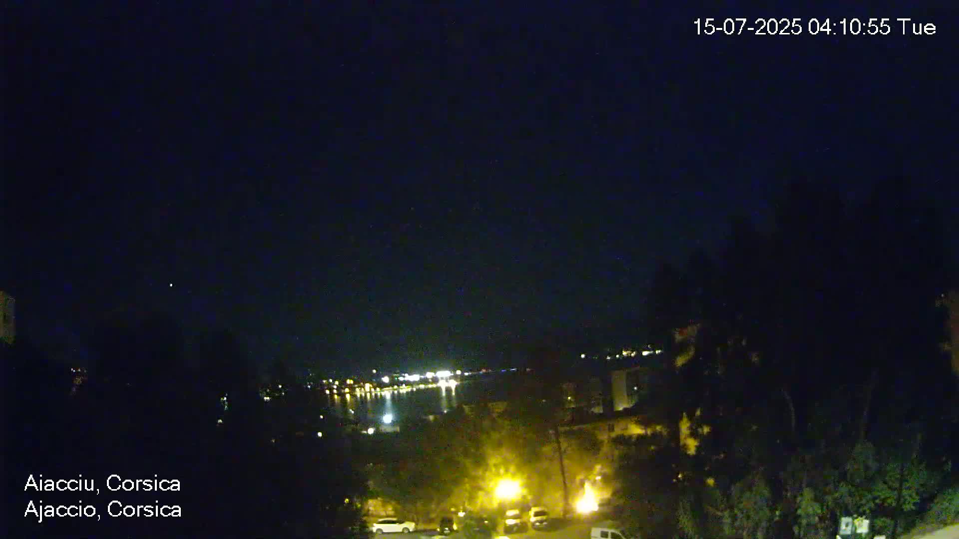 Corsica, Ajaccio City Skyline Live Cam - Ajaccio, Corse-du-Sud, Corse , France