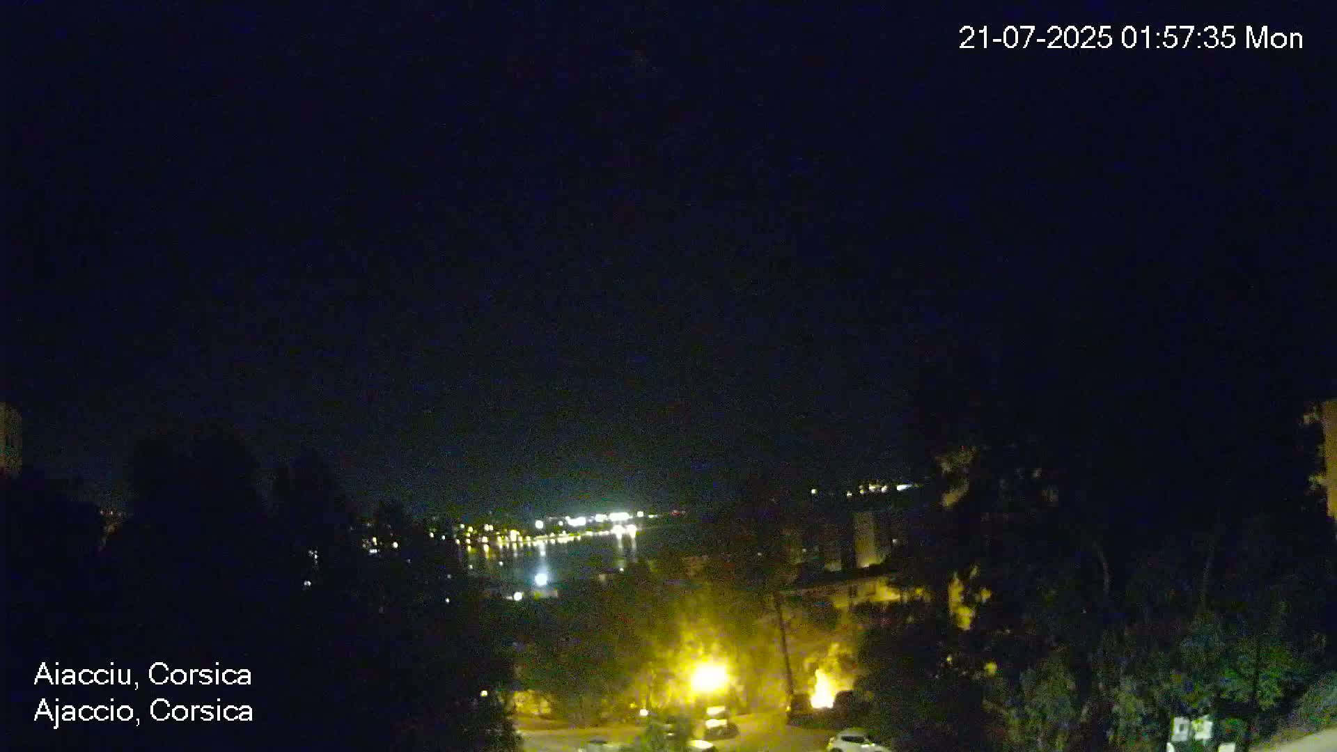 Corsica, Ajaccio City Skyline Live Cam - Ajaccio, Corse-du-Sud, Corse , France