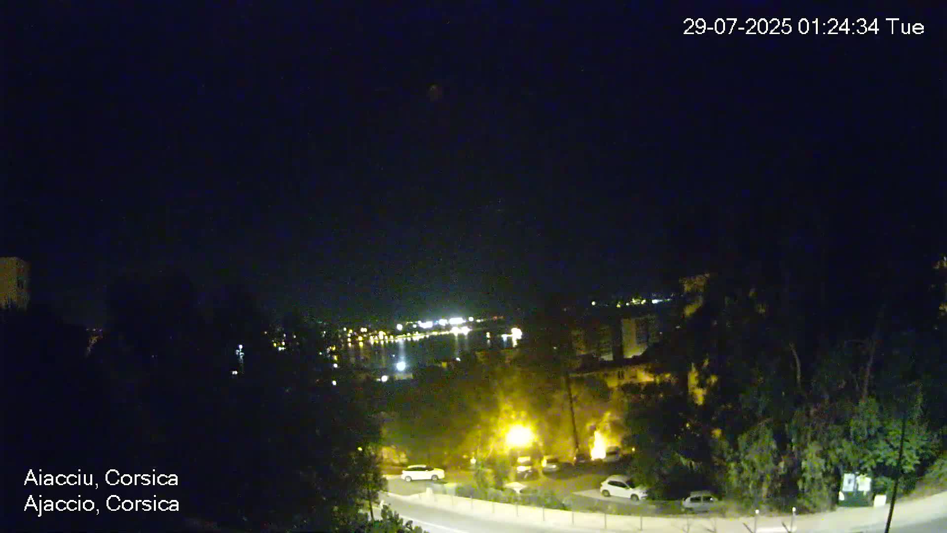 Corsica, Ajaccio City Skyline Live Cam - Ajaccio, Corse-du-Sud, Corse , France