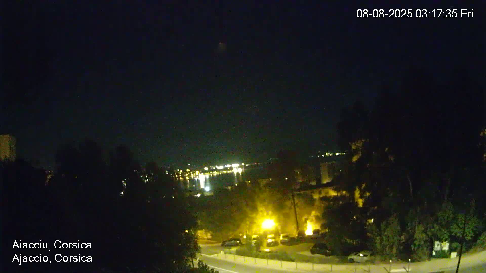 Corsica, Ajaccio City Skyline Live Cam - Ajaccio, Corse-du-Sud, Corse , France