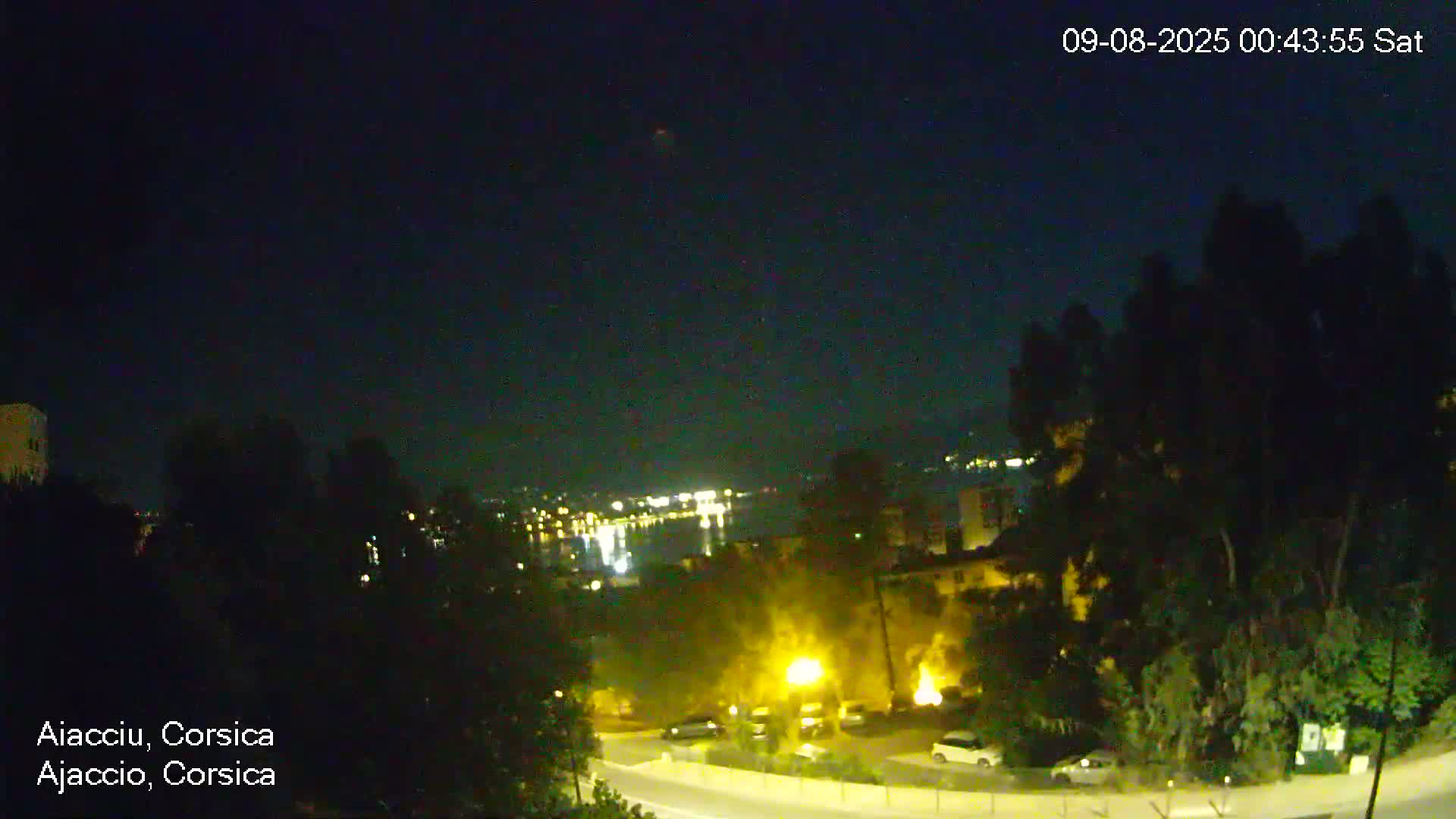Corsica, Ajaccio City Skyline Live Cam - Ajaccio, Corse-du-Sud, Corse , France