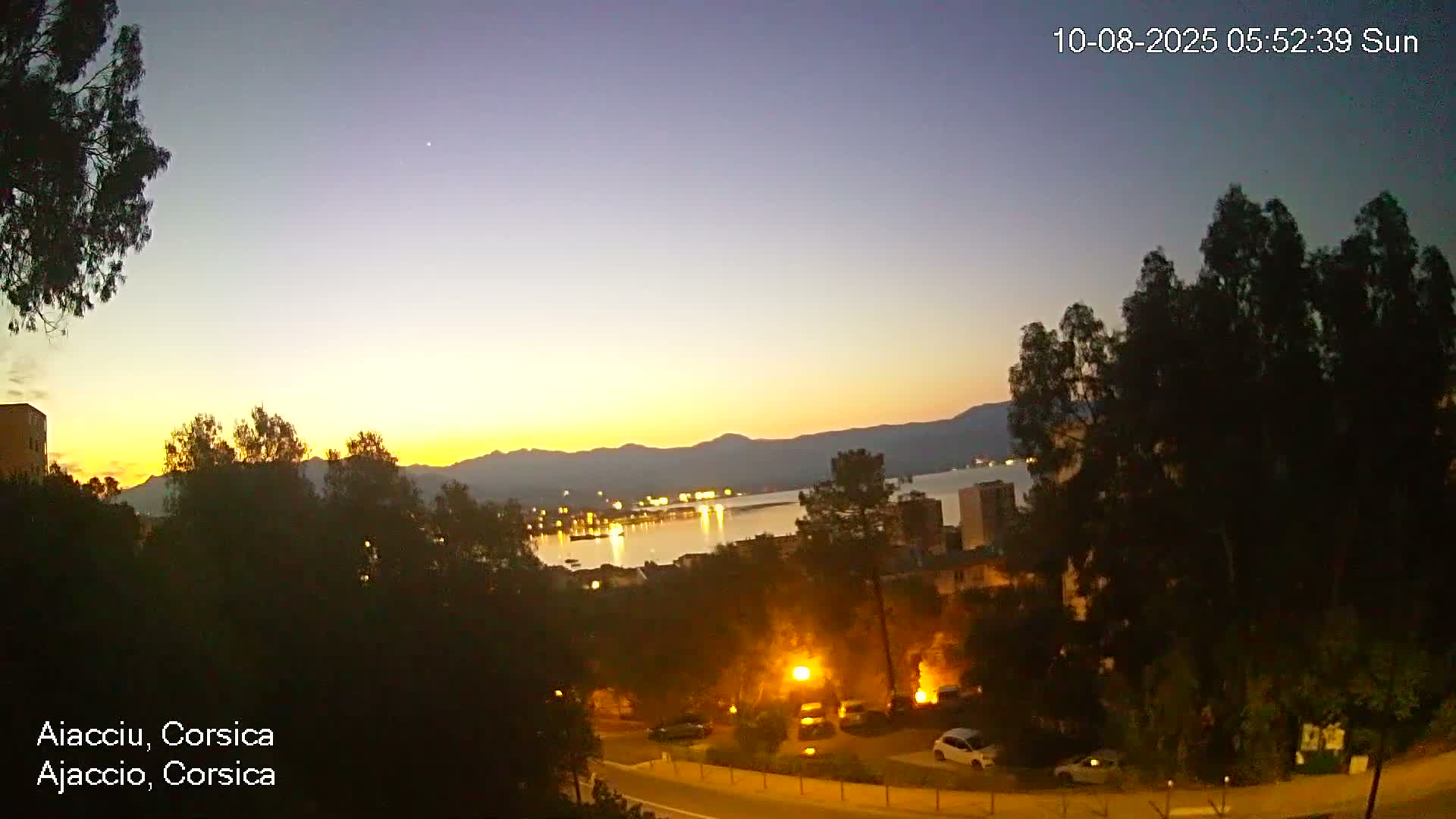 Corsica, Ajaccio City Skyline Live Cam - Ajaccio, Corse-du-Sud, Corse , France