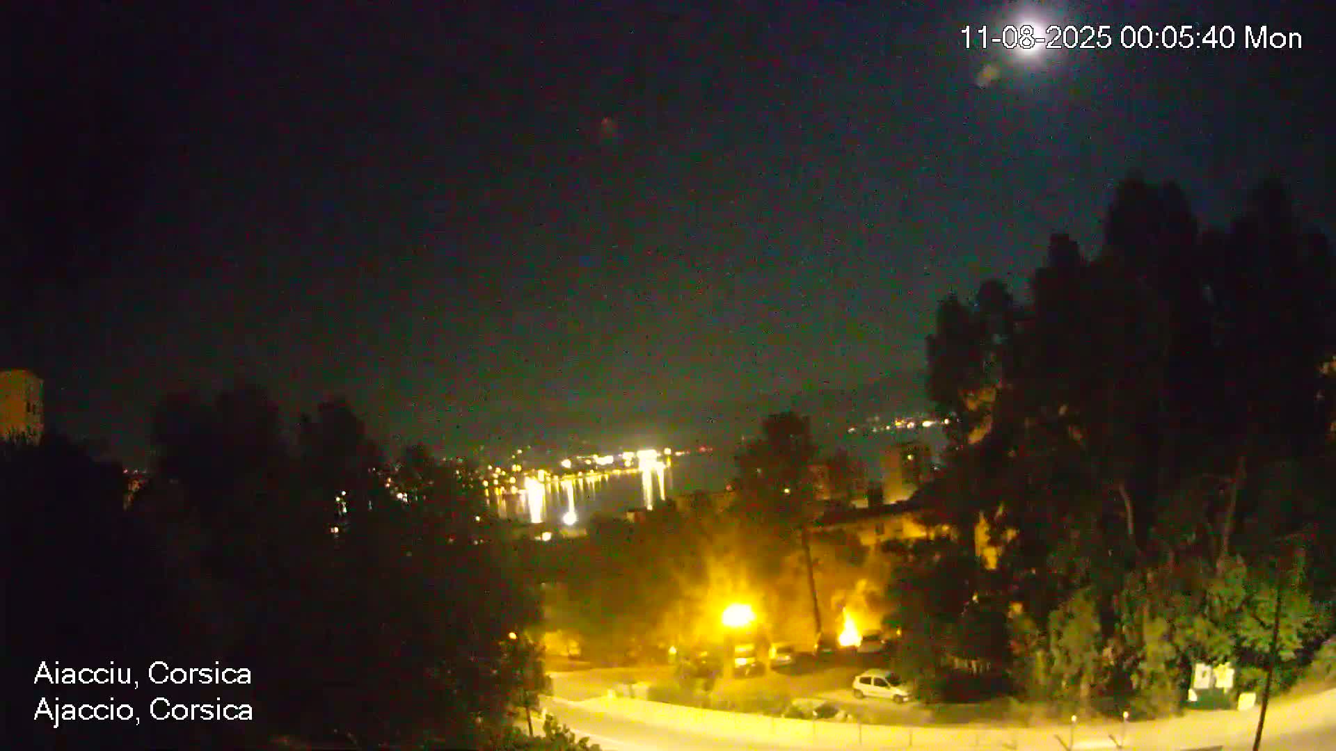 Corsica, Ajaccio City Skyline Live Cam - Ajaccio, Corse-du-Sud, Corse , France