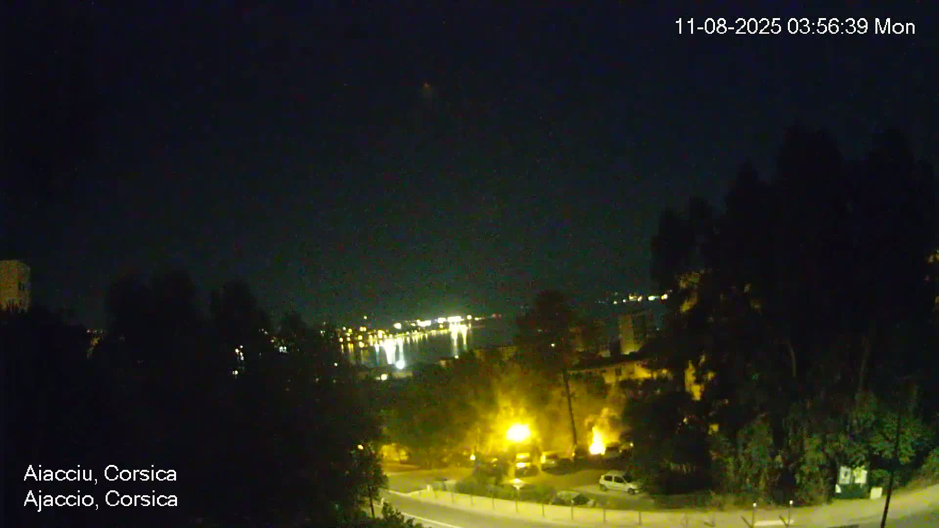 Corsica, Ajaccio City Skyline Live Cam - Ajaccio, Corse-du-Sud, Corse , France