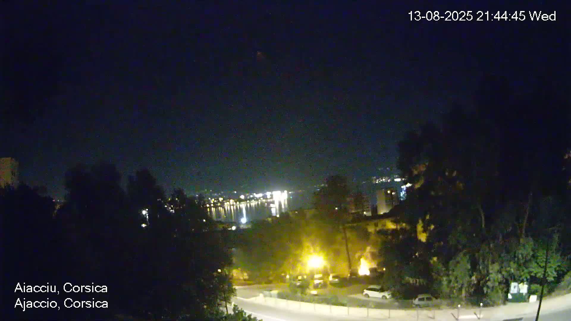 Corsica, Ajaccio City Skyline Live Cam - Ajaccio, Corse-du-Sud, Corse , France