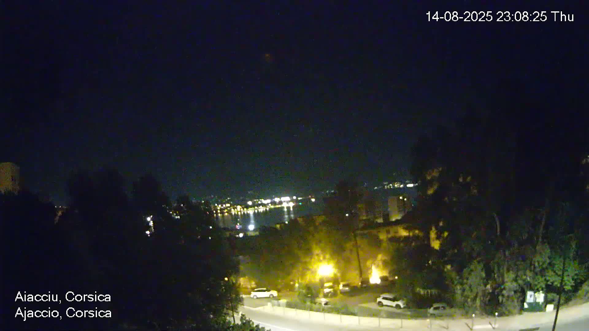Corsica, Ajaccio City Skyline Live Cam - Ajaccio, Corse-du-Sud, Corse , France