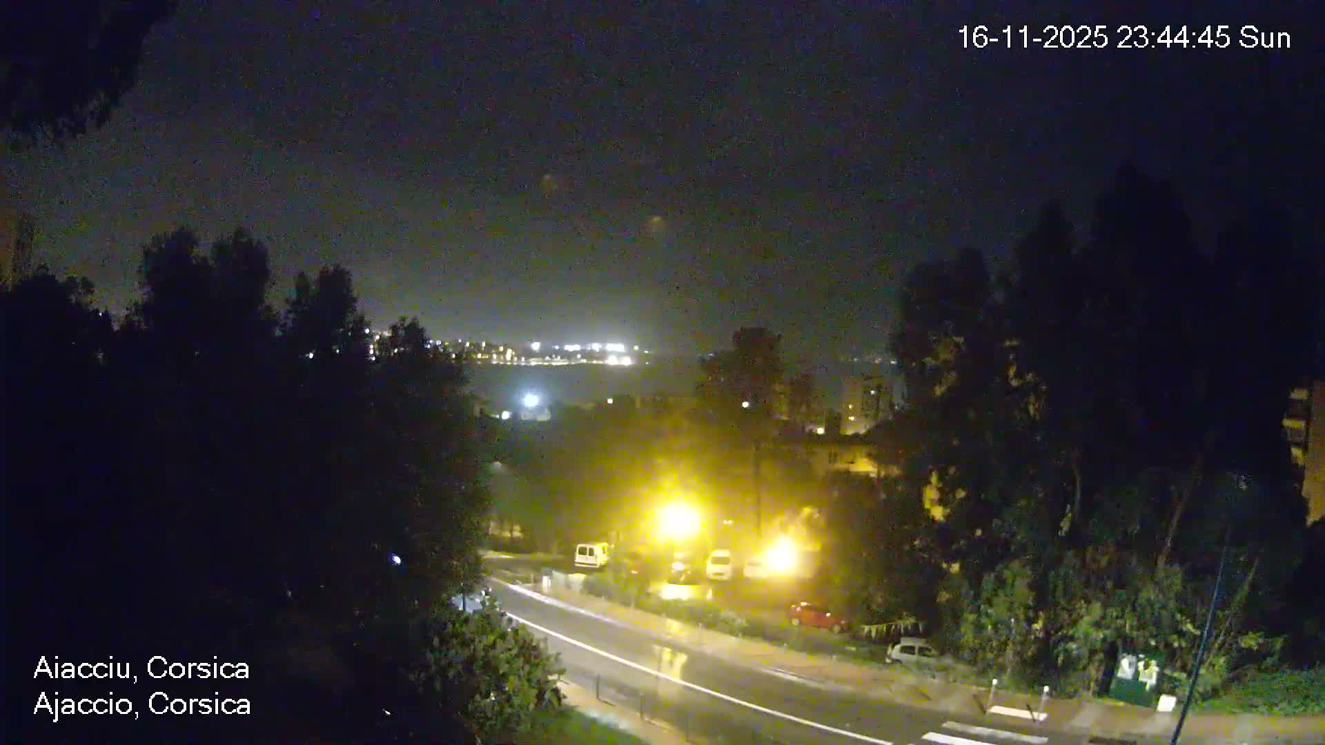 Corsica, Ajaccio City Skyline Live Cam - Ajaccio, Corse-du-Sud, Corse , France