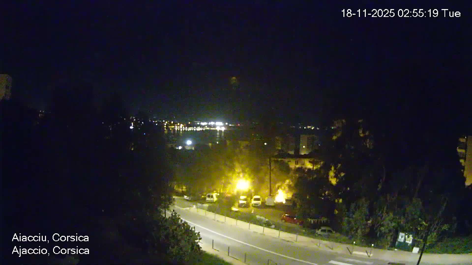 Corsica, Ajaccio City Skyline Live Cam - Ajaccio, Corse-du-Sud, Corse , France
