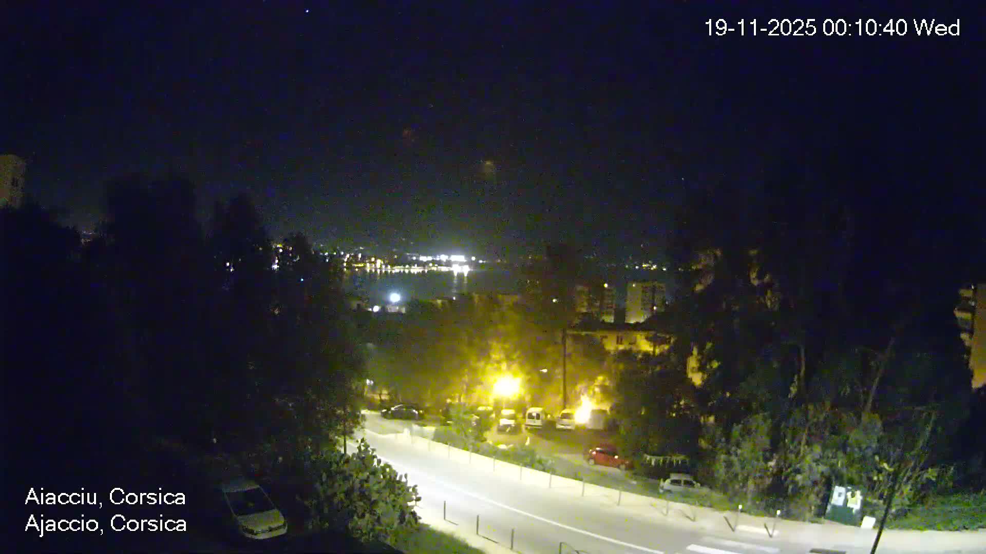 Corsica, Ajaccio City Skyline Live Cam - Ajaccio, Corse-du-Sud, Corse , France