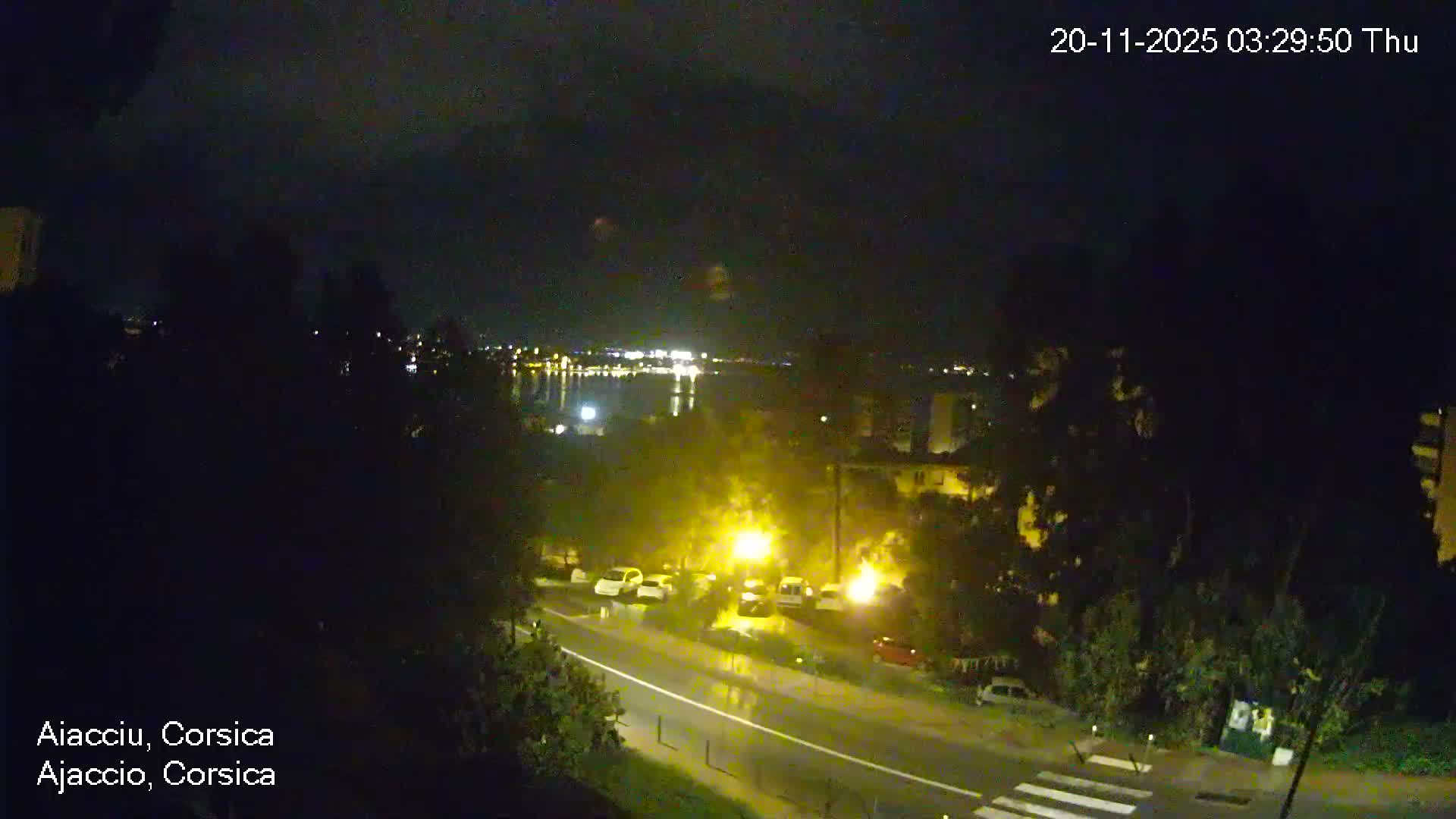 Corsica, Ajaccio City Skyline Live Cam - Ajaccio, Corse-du-Sud, Corse , France