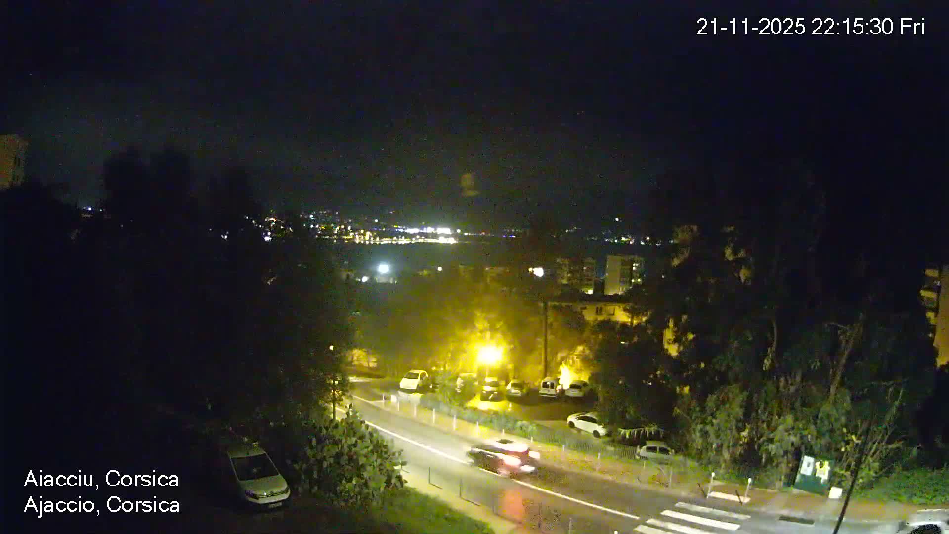 Corsica, Ajaccio City Skyline Live Cam - Ajaccio, Corse-du-Sud, Corse , France