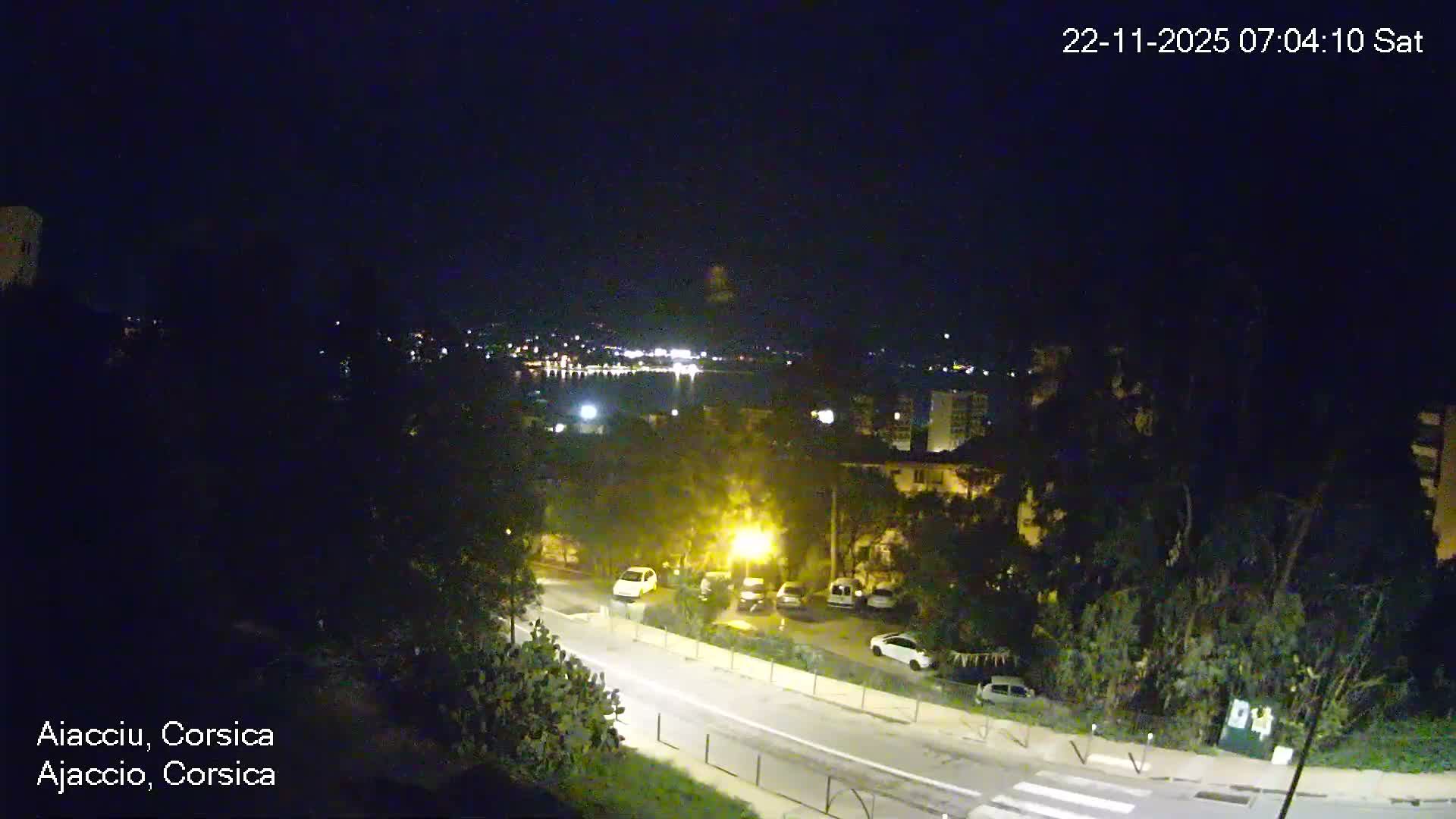 Corsica, Ajaccio City Skyline Live Cam - Ajaccio, Corse-du-Sud, Corse , France