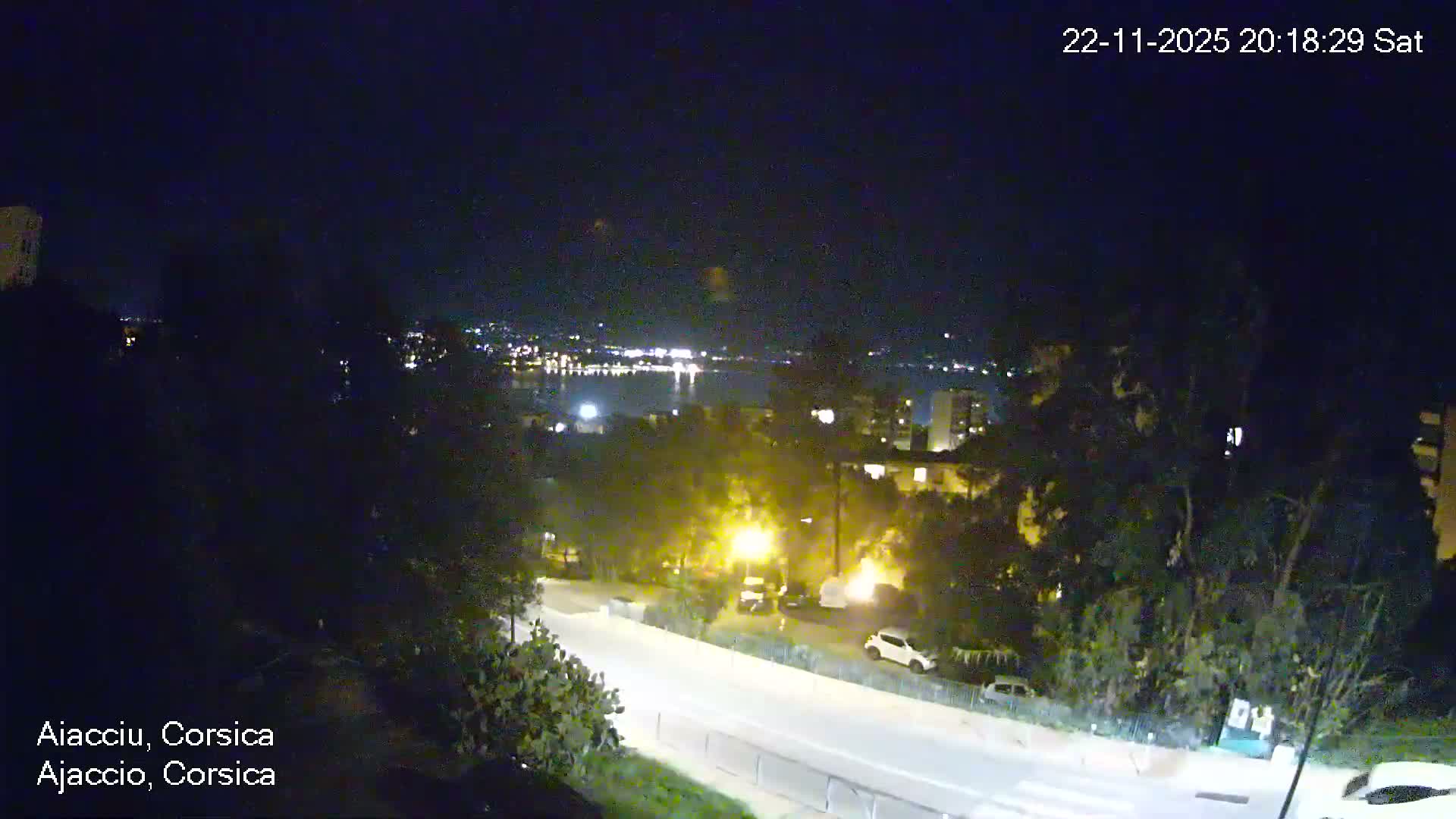 Corsica, Ajaccio City Skyline Live Cam - Ajaccio, Corse-du-Sud, Corse , France