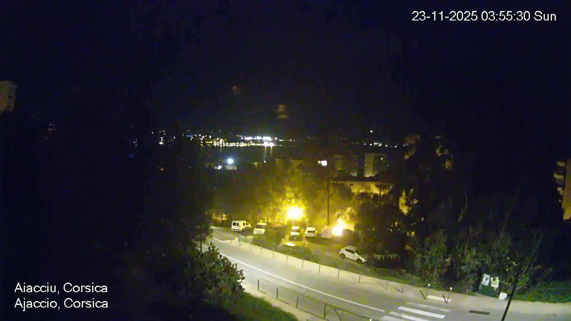 Corsica, Ajaccio City Skyline Live Cam - Ajaccio, Corse-du-Sud, Corse , France