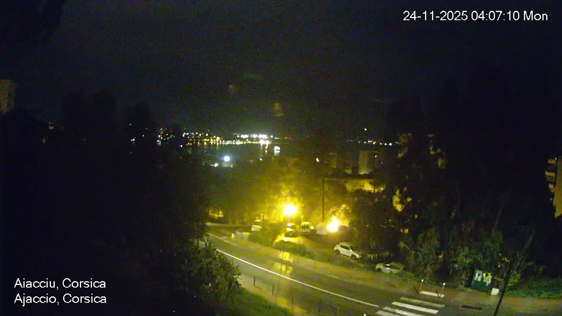 Corsica, Ajaccio City Skyline Live Cam - Ajaccio, Corse-du-Sud, Corse , France