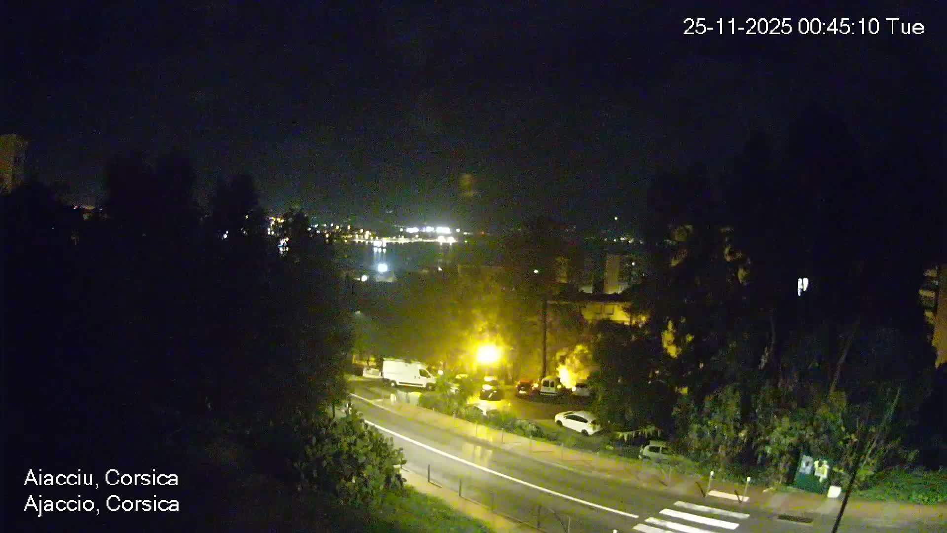 Corsica, Ajaccio City Skyline Live Cam - Ajaccio, Corse-du-Sud, Corse , France