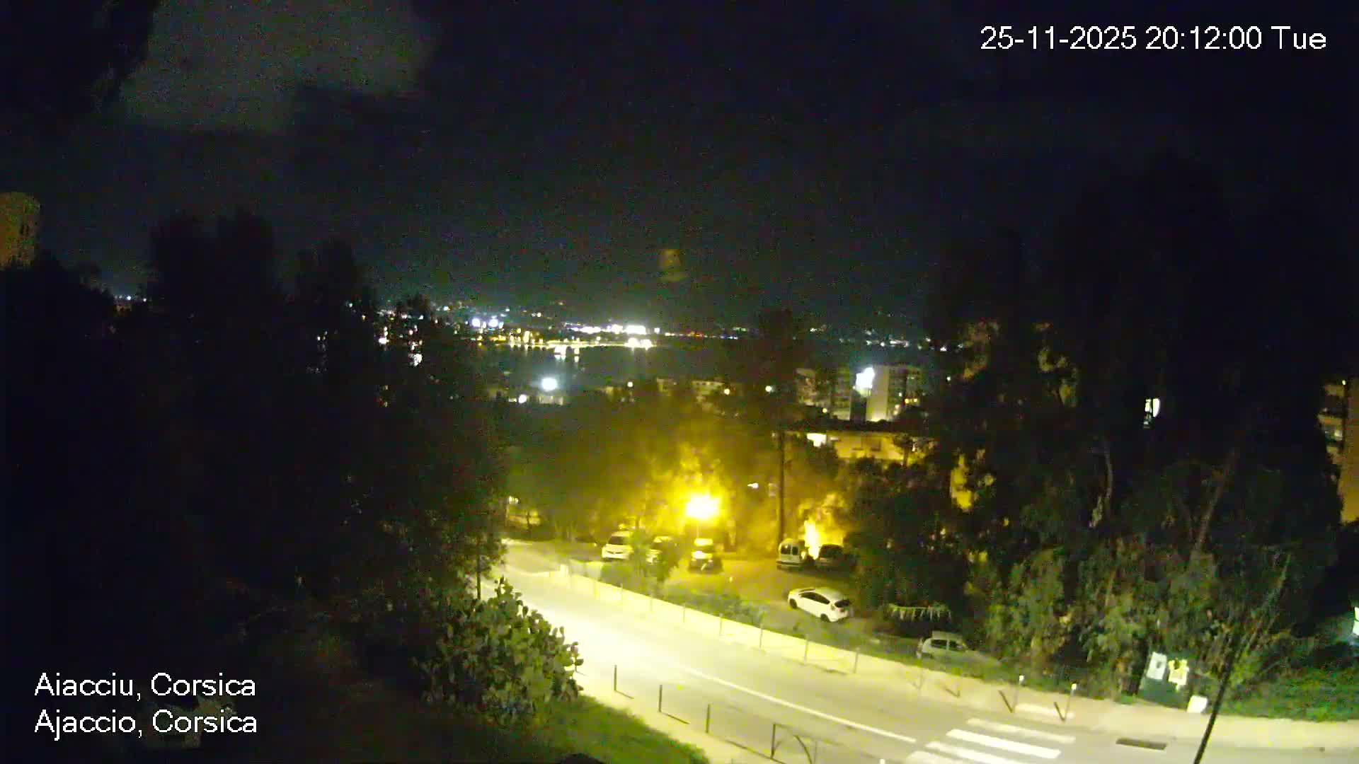 Corsica, Ajaccio City Skyline Live Cam - Ajaccio, Corse-du-Sud, Corse , France