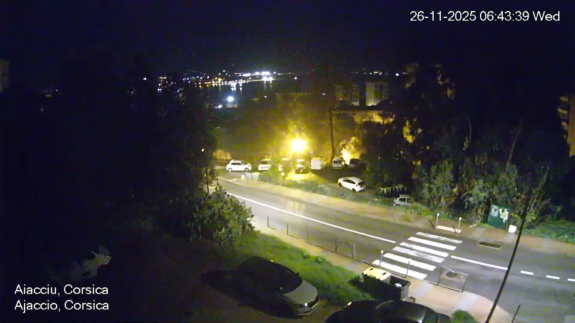 Corsica, Ajaccio City Skyline Live Cam - Ajaccio, Corse-du-Sud, Corse , France