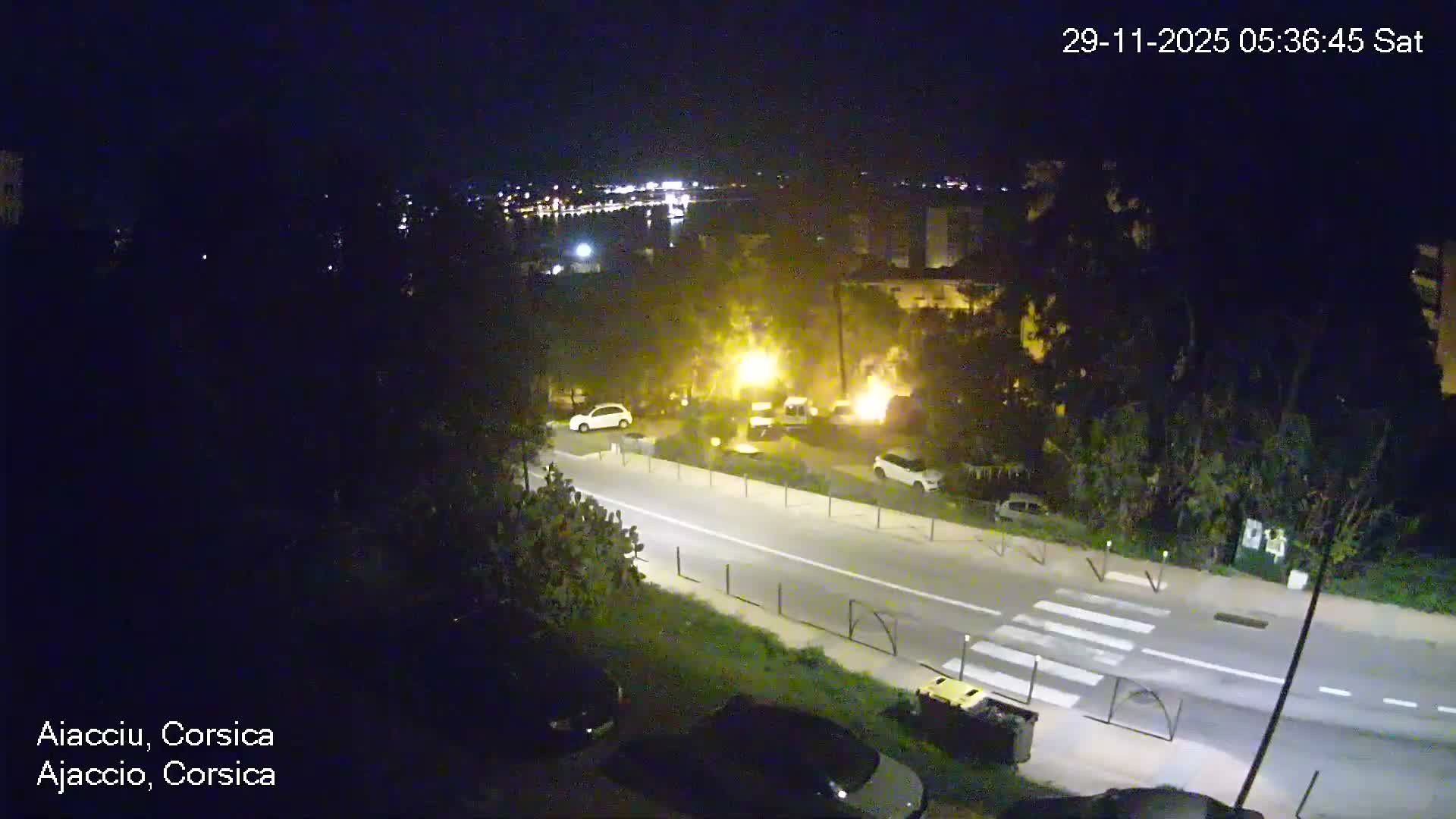 Corsica, Ajaccio City Skyline Live Cam - Ajaccio, Corse-du-Sud, Corse , France