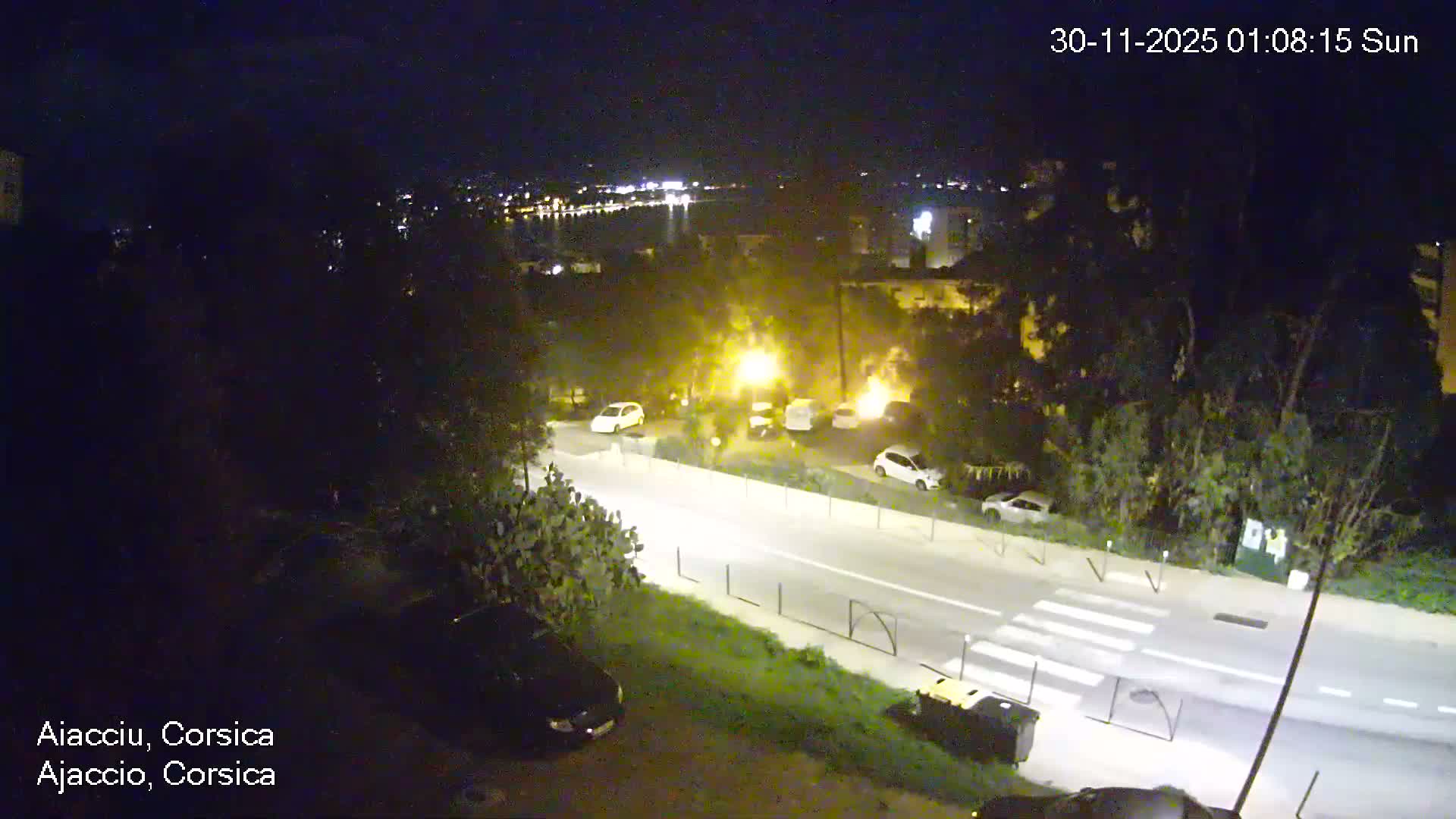 Corsica, Ajaccio City Skyline Live Cam - Ajaccio, Corse-du-Sud, Corse , France