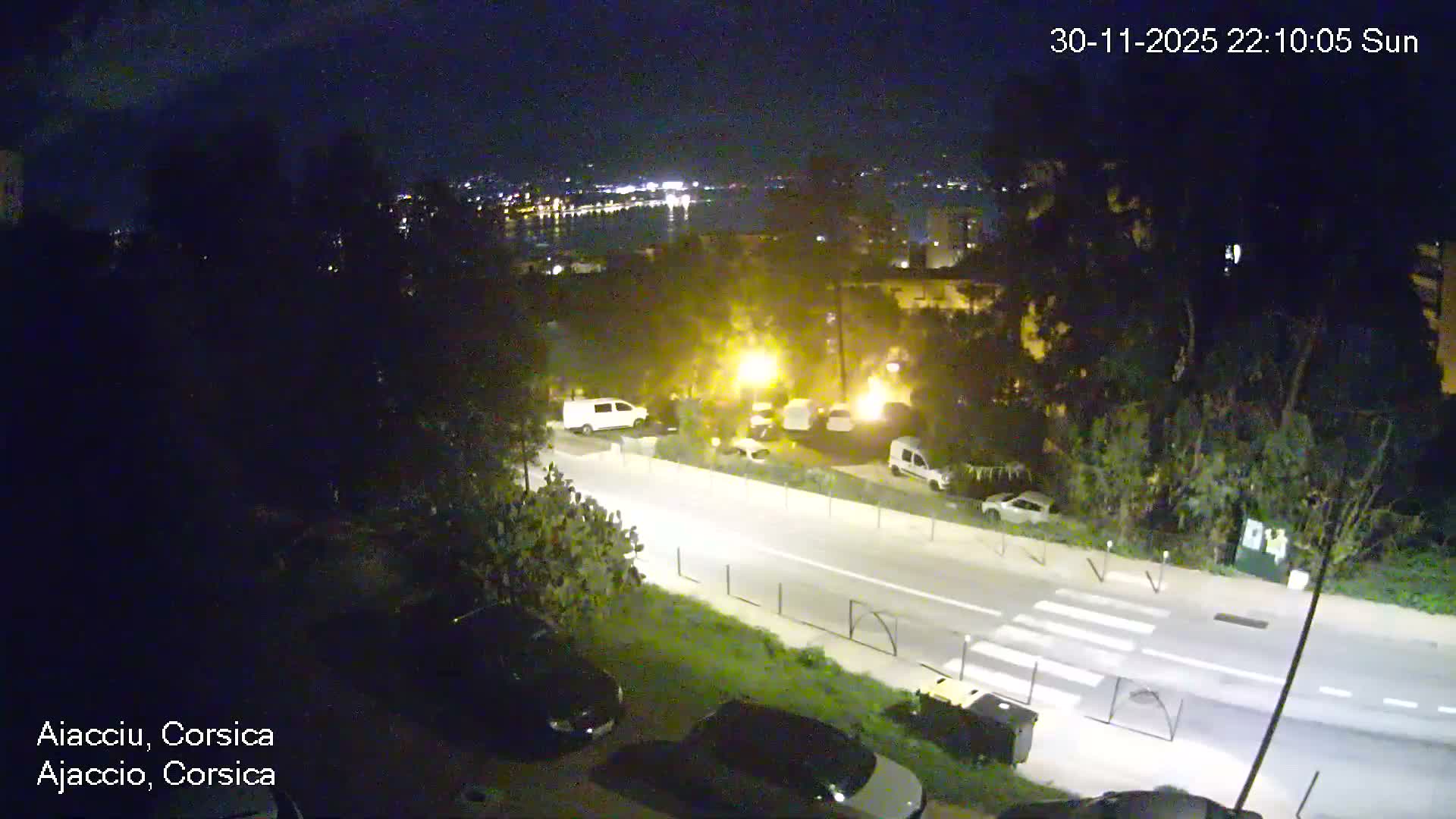 Corsica, Ajaccio City Skyline Live Cam - Ajaccio, Corse-du-Sud, Corse , France