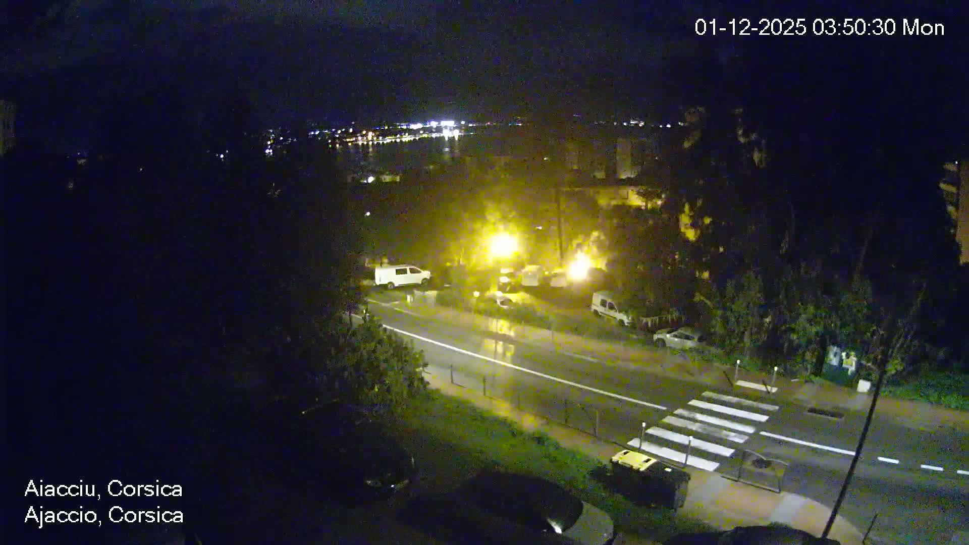 Corsica, Ajaccio City Skyline Live Cam - Ajaccio, Corse-du-Sud, Corse , France