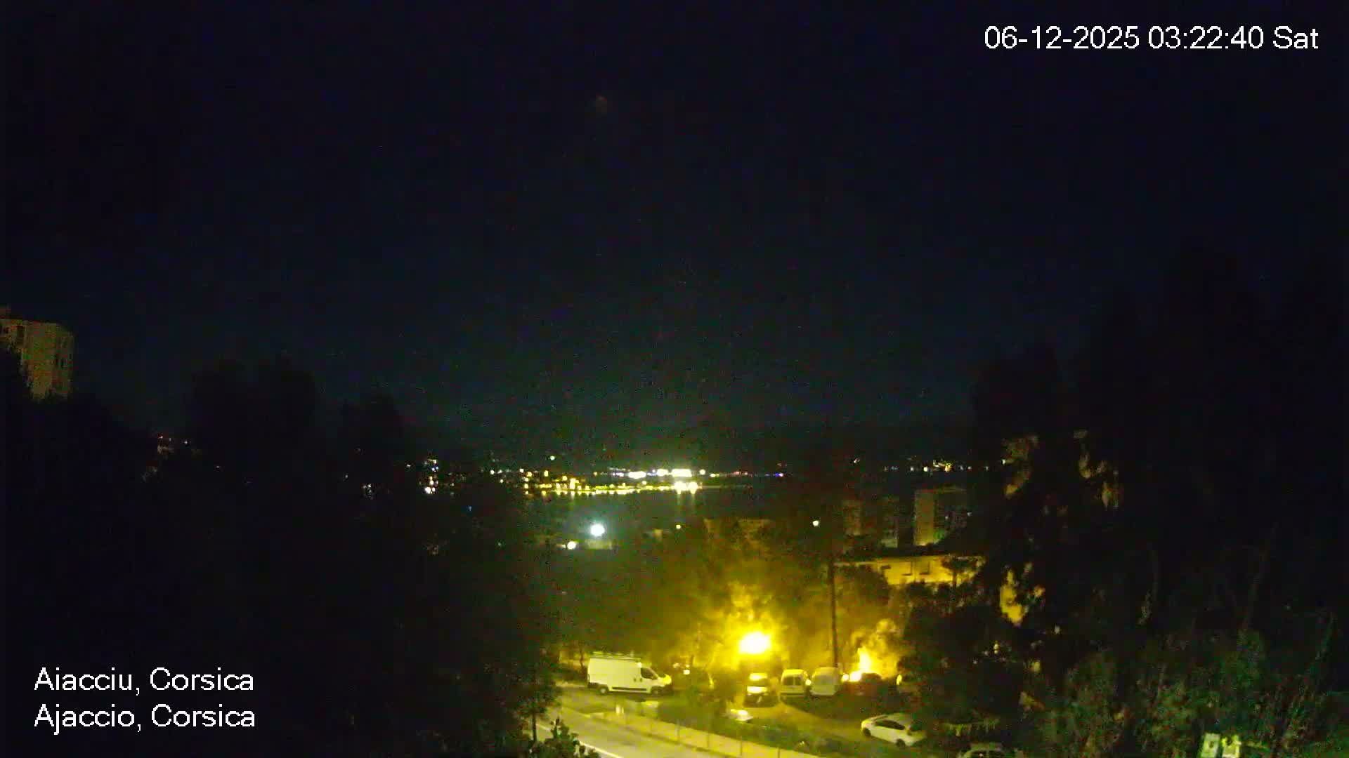 Corsica, Ajaccio City Skyline Live Cam - Ajaccio, Corse-du-Sud, Corse , France