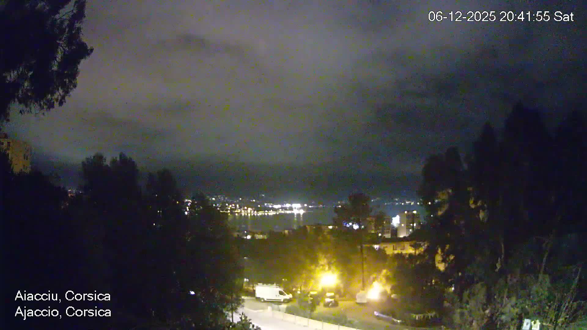 Corsica, Ajaccio City Skyline Live Cam - Ajaccio, Corse-du-Sud, Corse , France