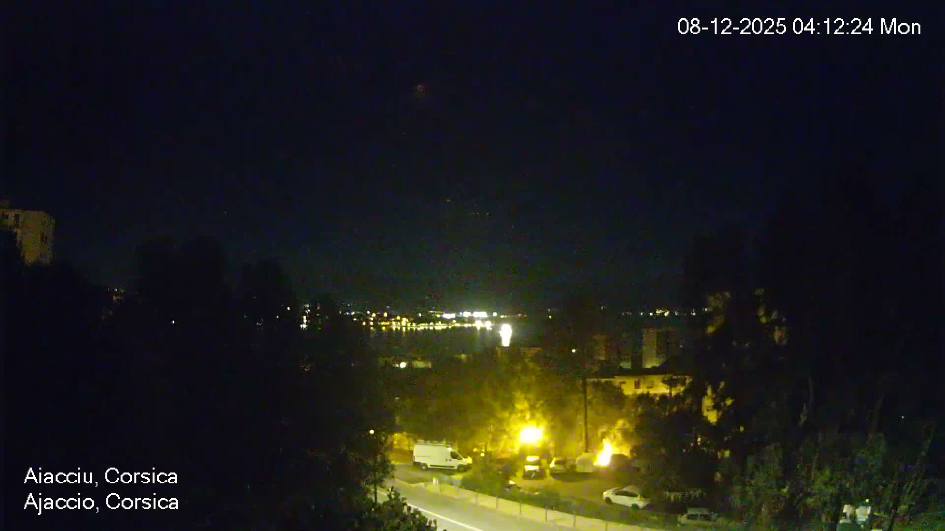 Corsica, Ajaccio City Skyline Live Cam - Ajaccio, Corse-du-Sud, Corse , France