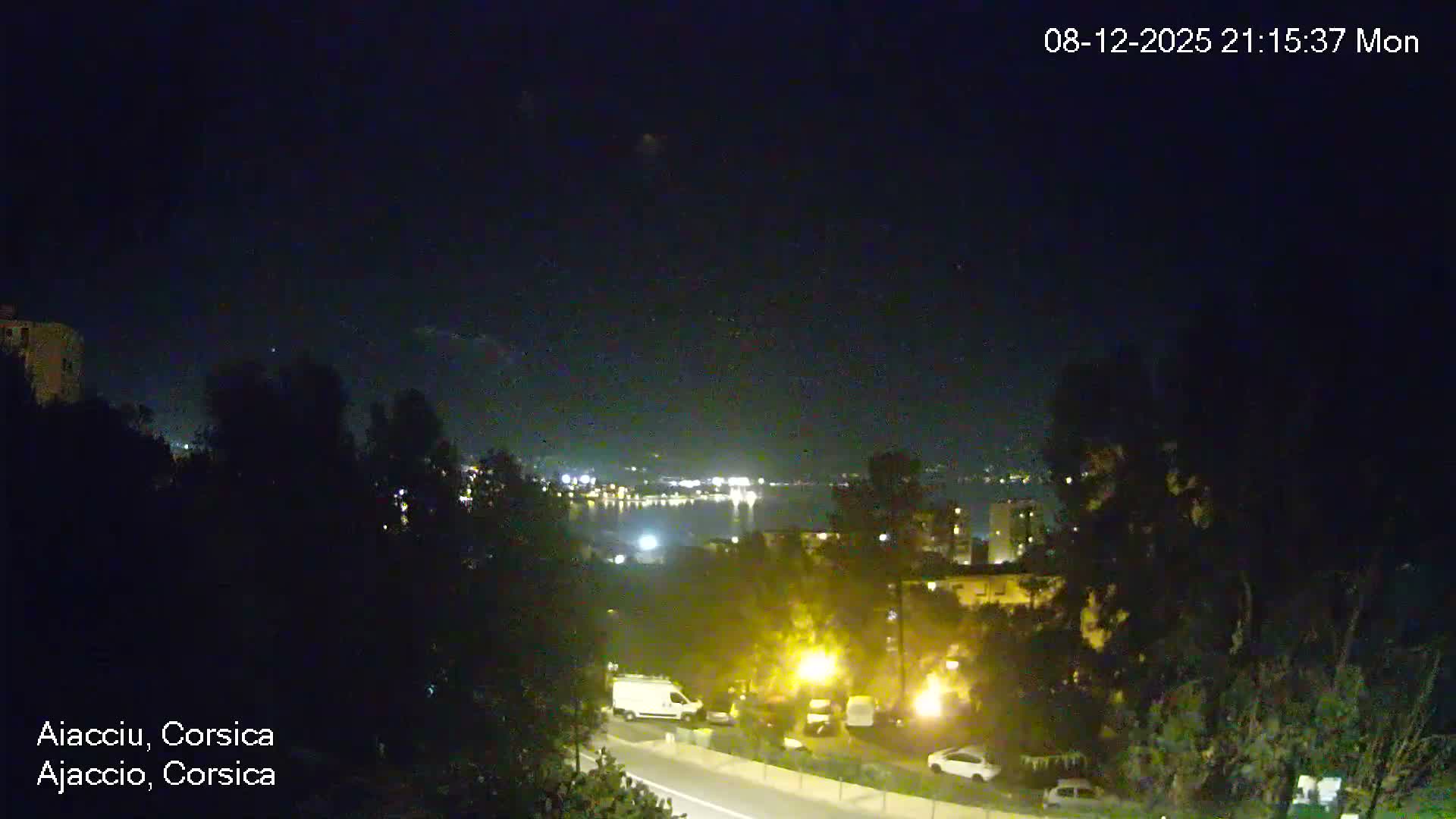 Corsica, Ajaccio City Skyline Live Cam - Ajaccio, Corse-du-Sud, Corse , France