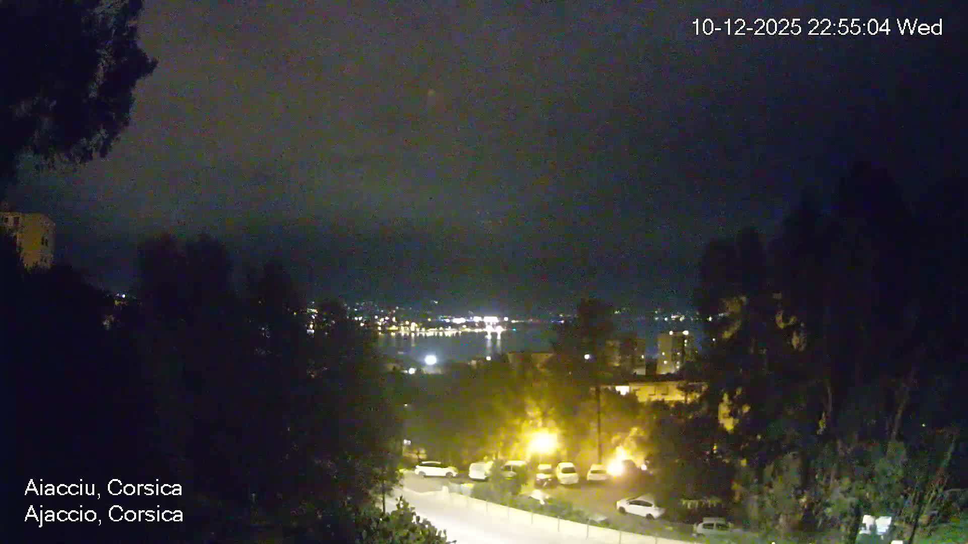 Corsica, Ajaccio City Skyline Live Cam - Ajaccio, Corse-du-Sud, Corse , France