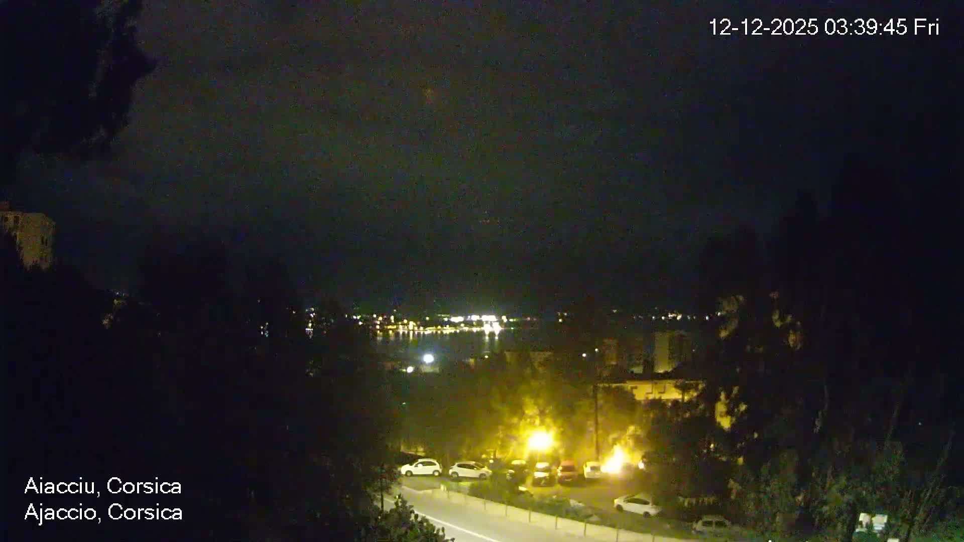 Corsica, Ajaccio City Skyline Live Cam - Ajaccio, Corse-du-Sud, Corse , France