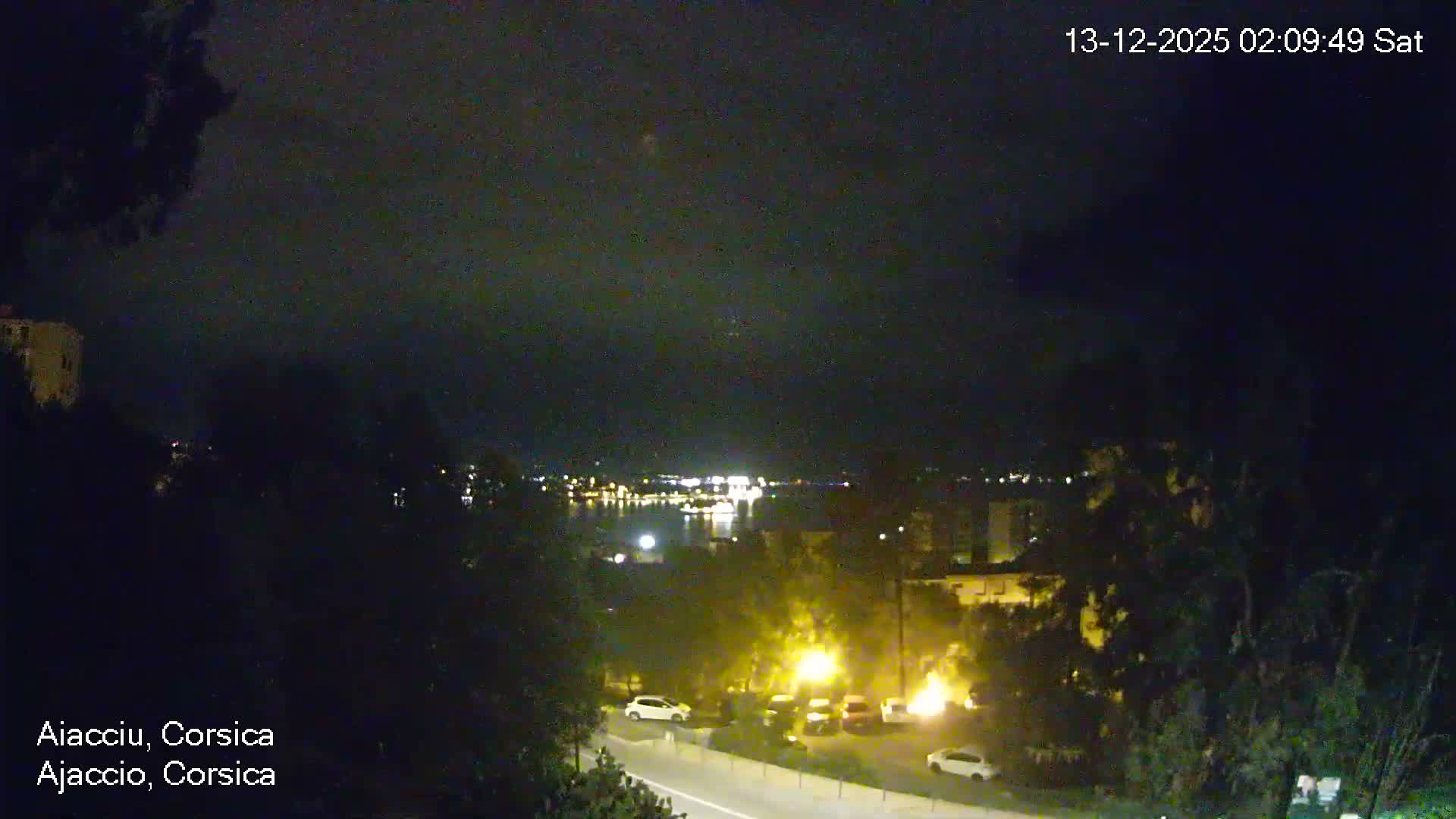Corsica, Ajaccio City Skyline Live Cam - Ajaccio, Corse-du-Sud, Corse , France