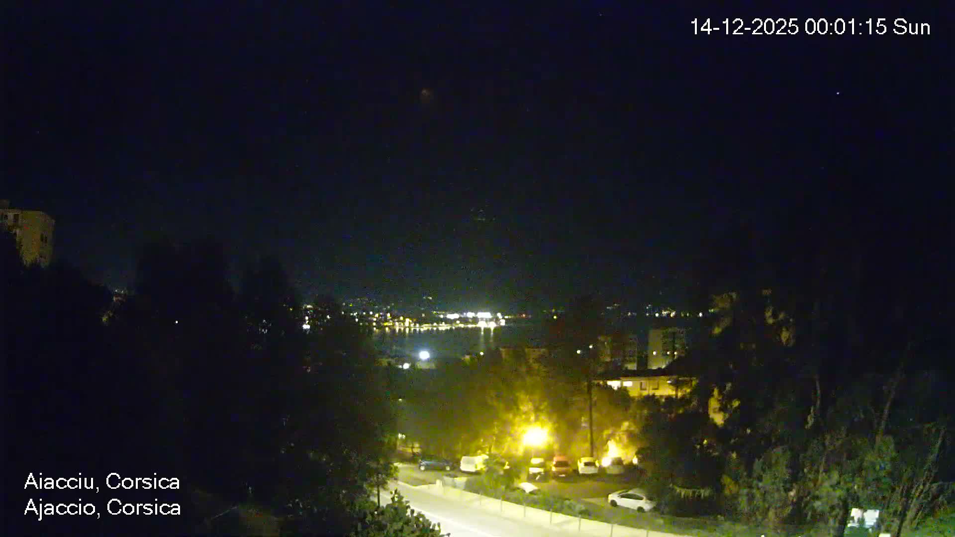 Corsica, Ajaccio City Skyline Live Cam - Ajaccio, Corse-du-Sud, Corse , France