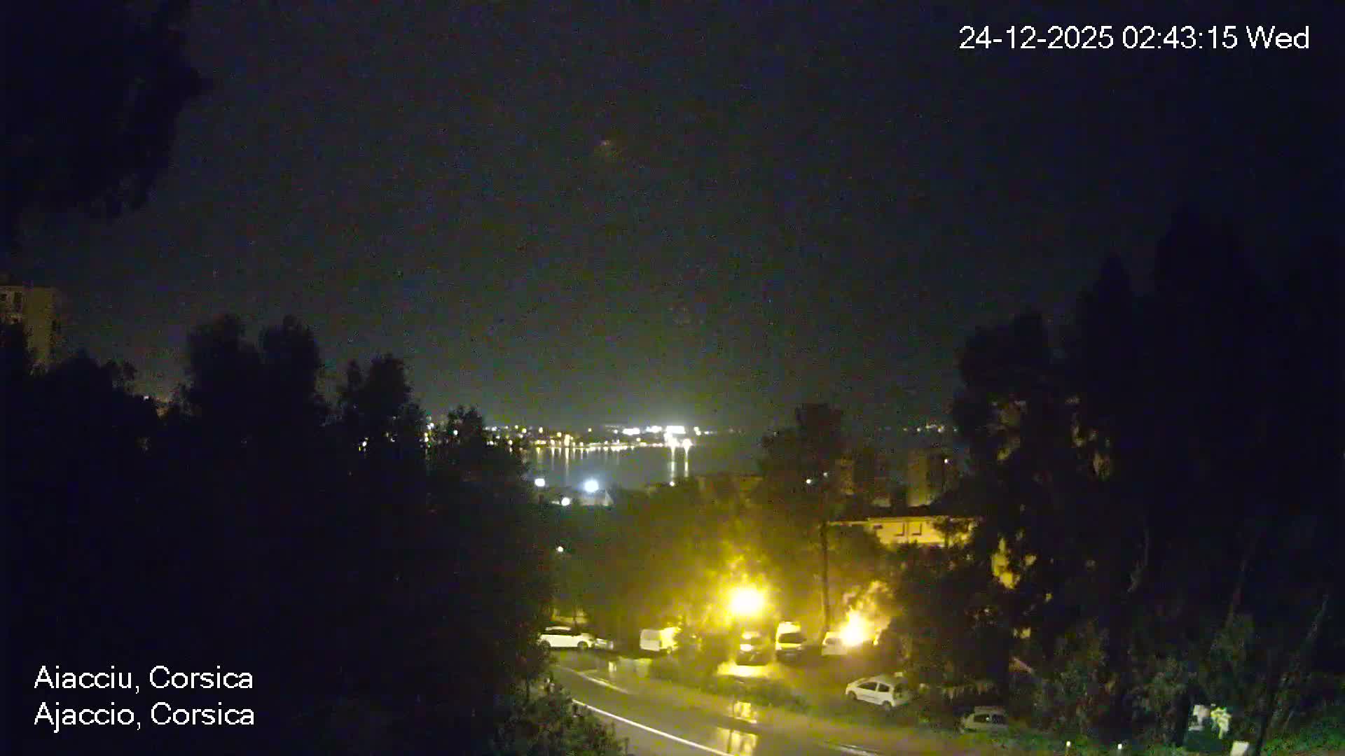 Corsica, Ajaccio City Skyline Live Cam - Ajaccio, Corse-du-Sud, Corse , France
